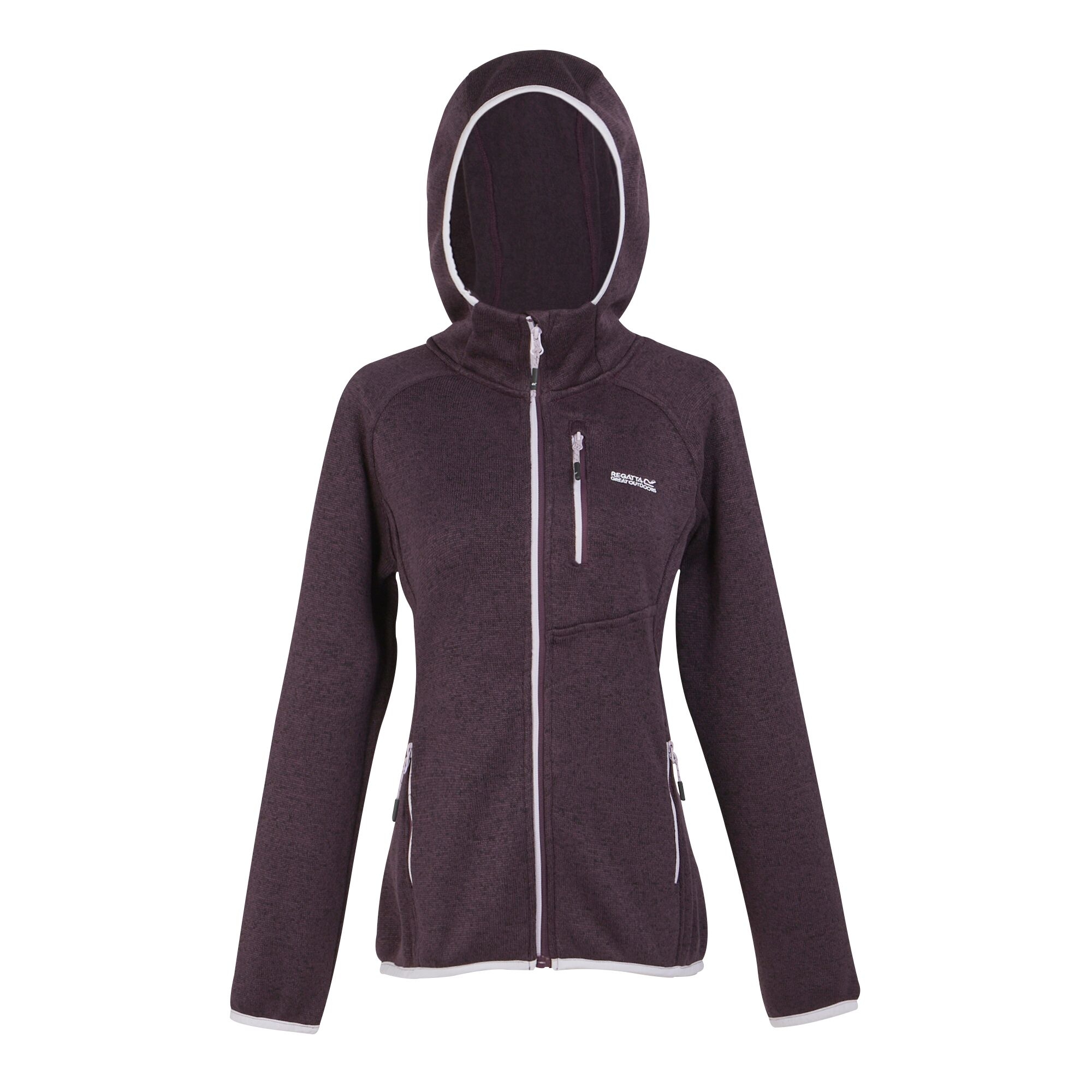 Women's Newhill Hooded Fleece | Deep Plum