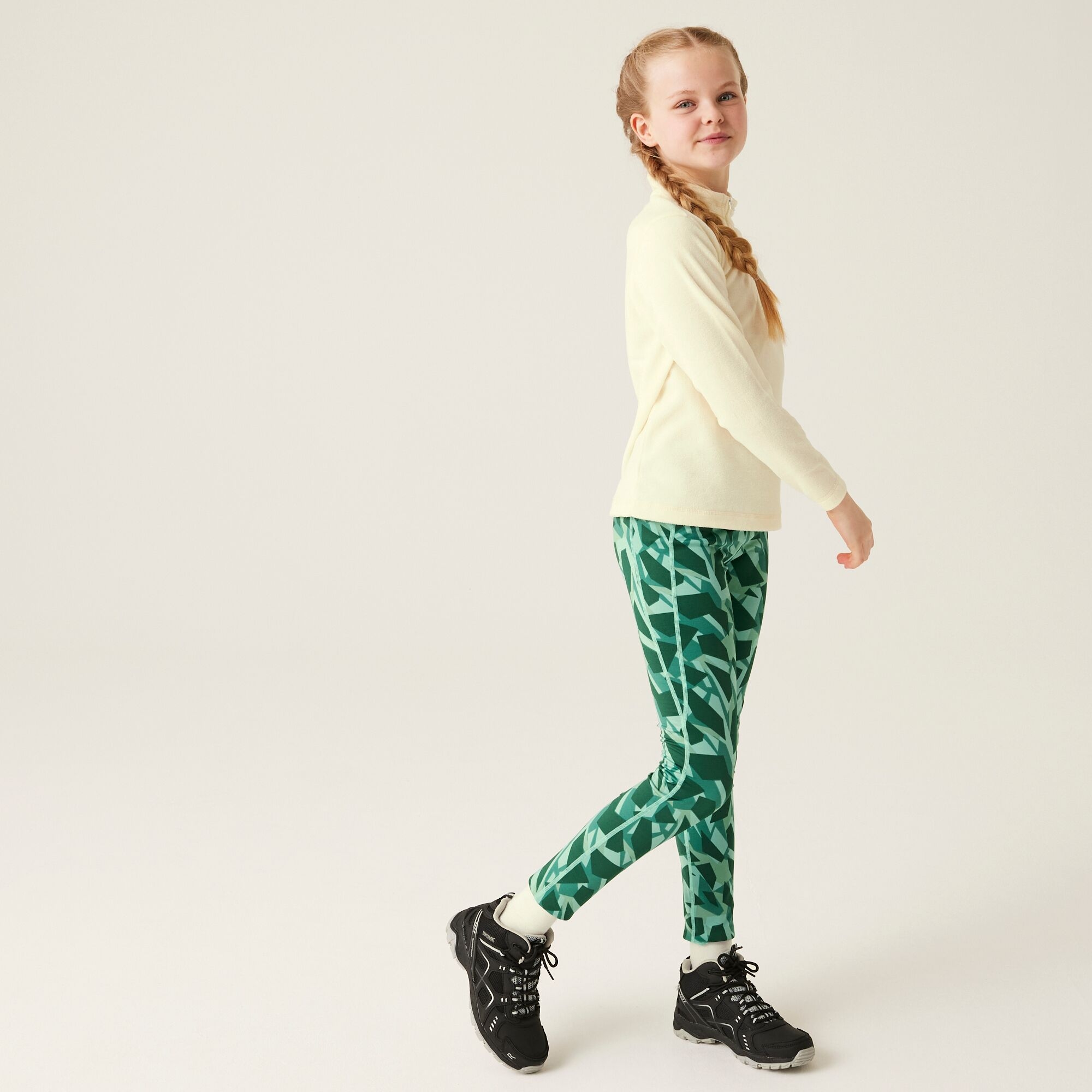 Kids' Hot Shot II Half Zip Fleece | Polar Bear