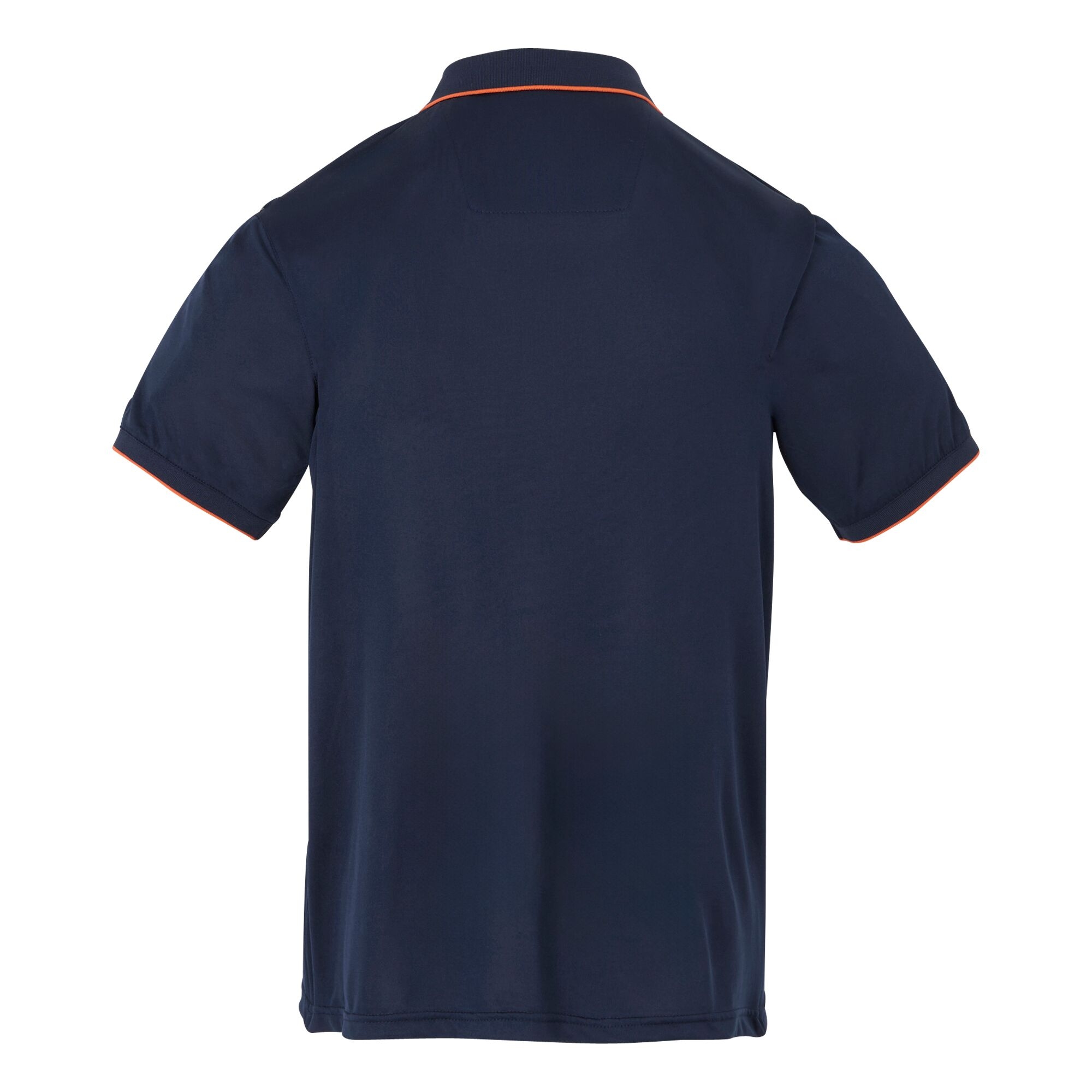Men's Remex II Jersey Polo Shirt | Navy Tangerine Tango Solid