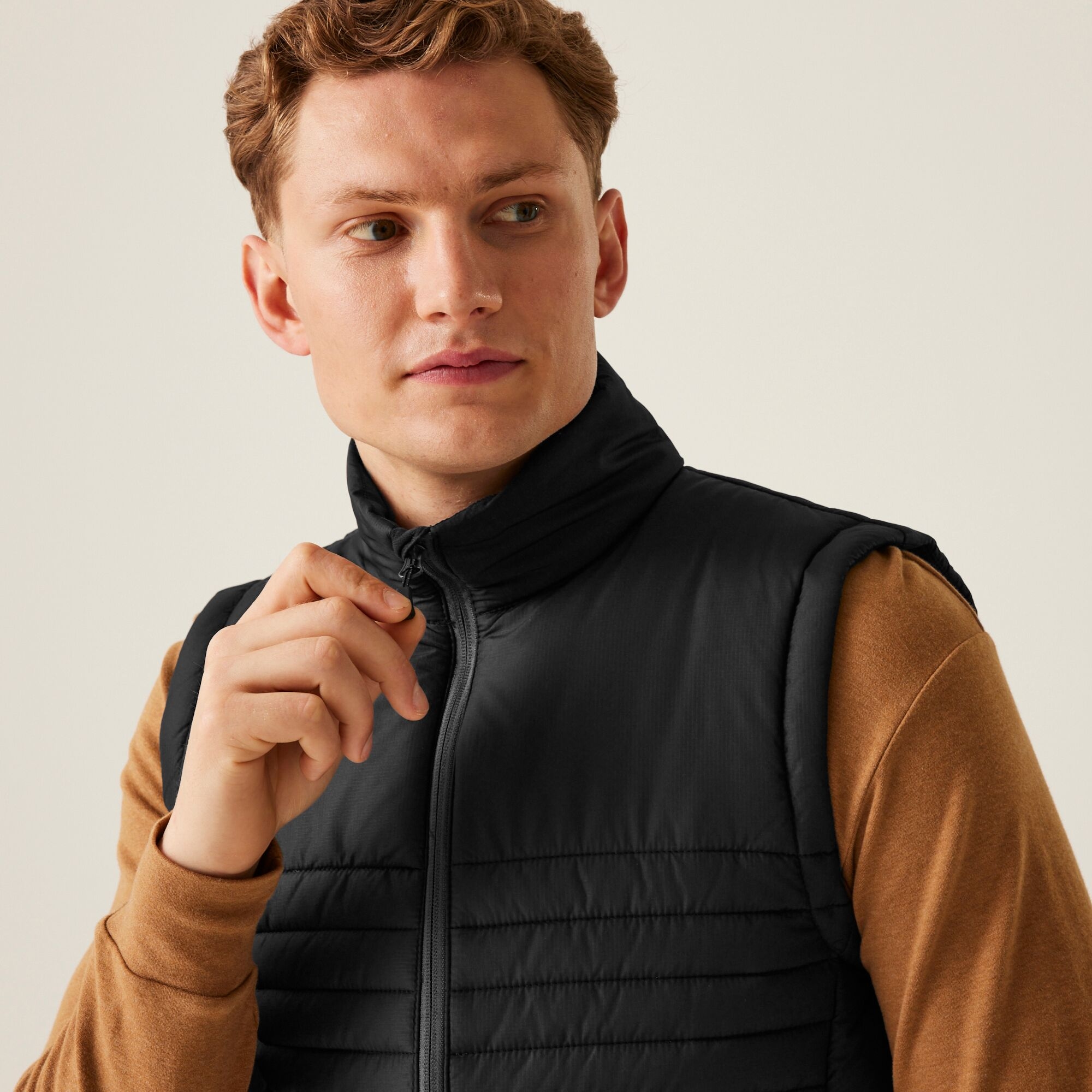 Men's Honestly Made 100% Recycled Insulated Bodywarmer | Black
