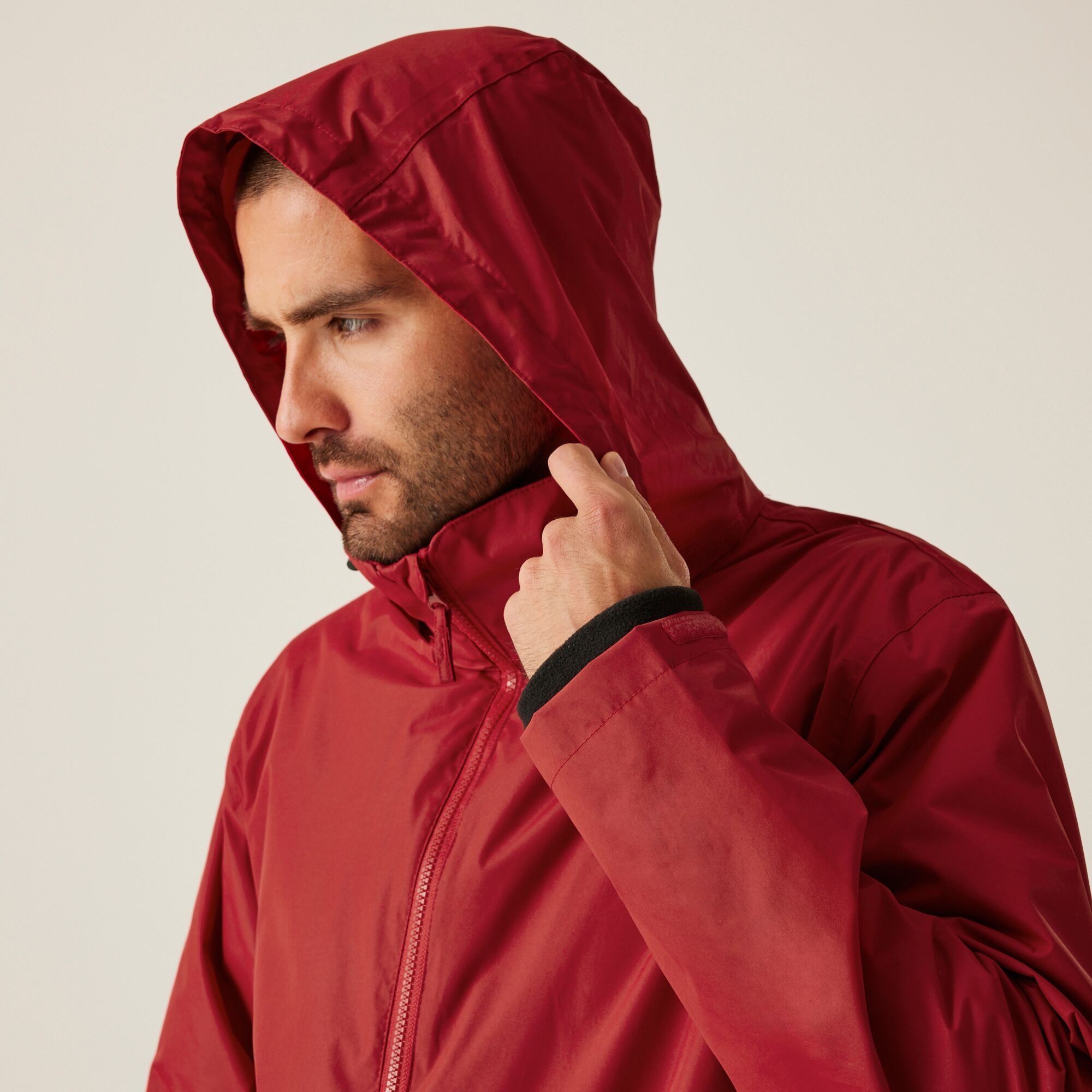 Men's Classic Waterproof 3 in 1 Jacket | Classic Red Black
