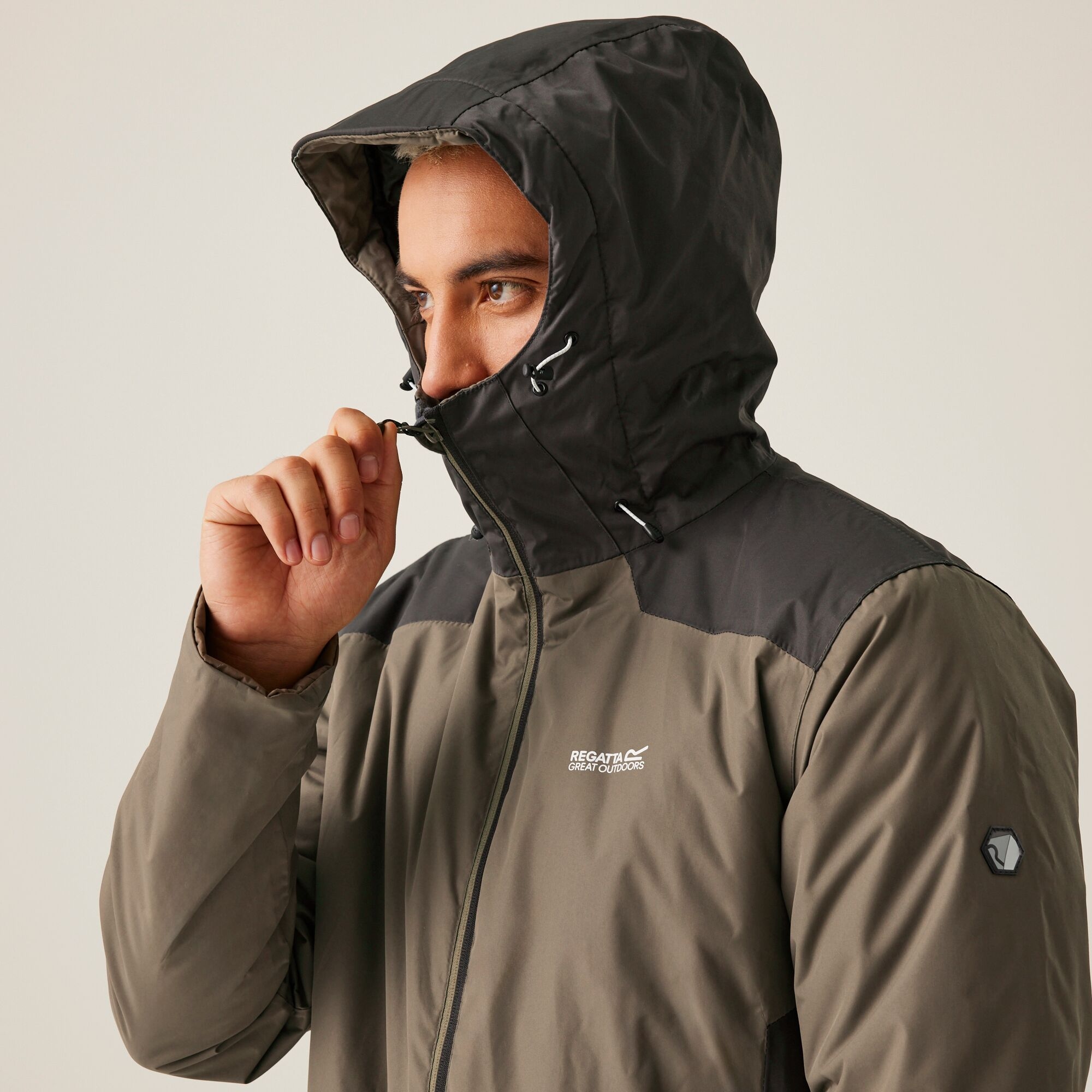 Men's Thornridge II Waterproof Insulated Jacket | Crocodile Ash Black
