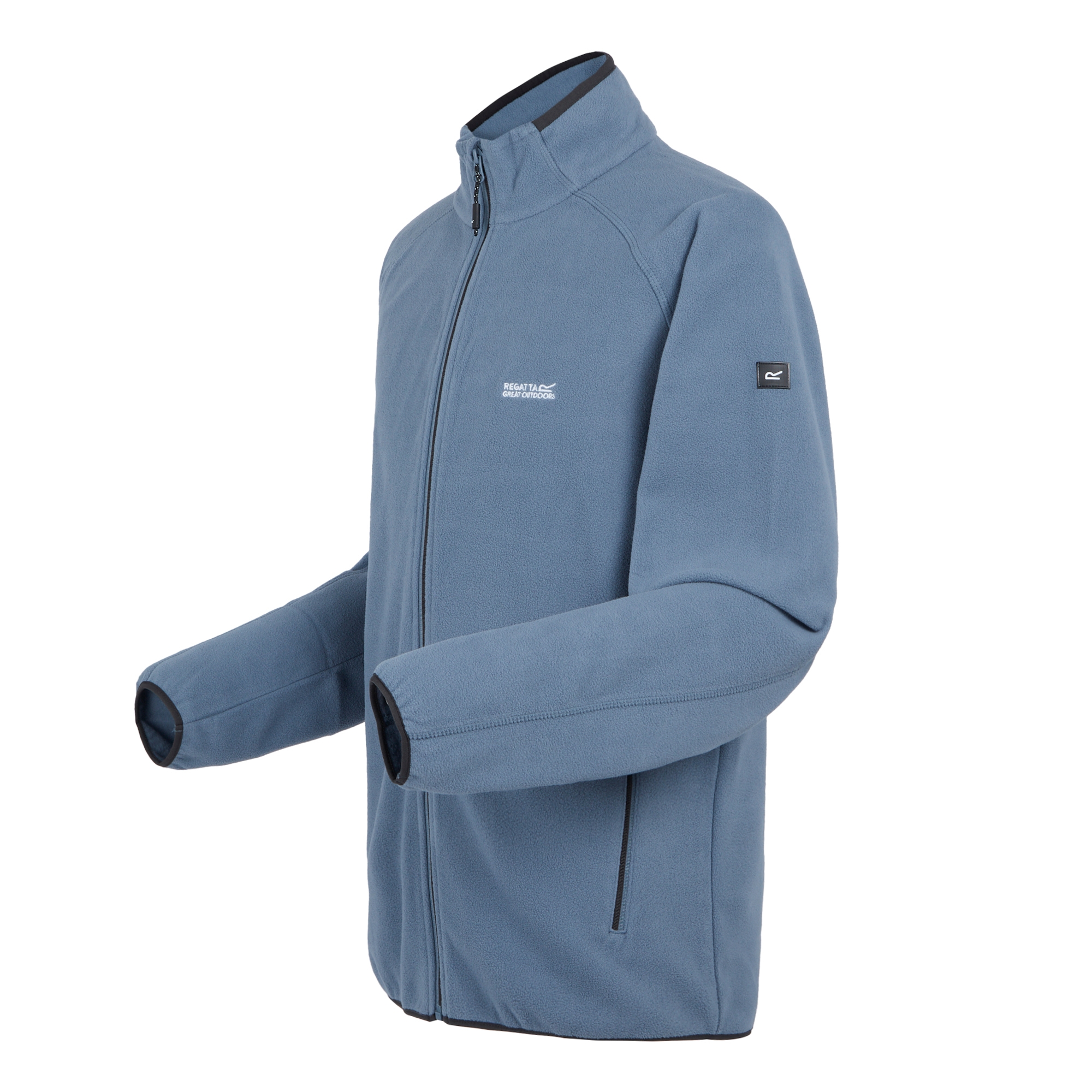 Men's Hadfield Full Zip Fleece | Grey Mirage