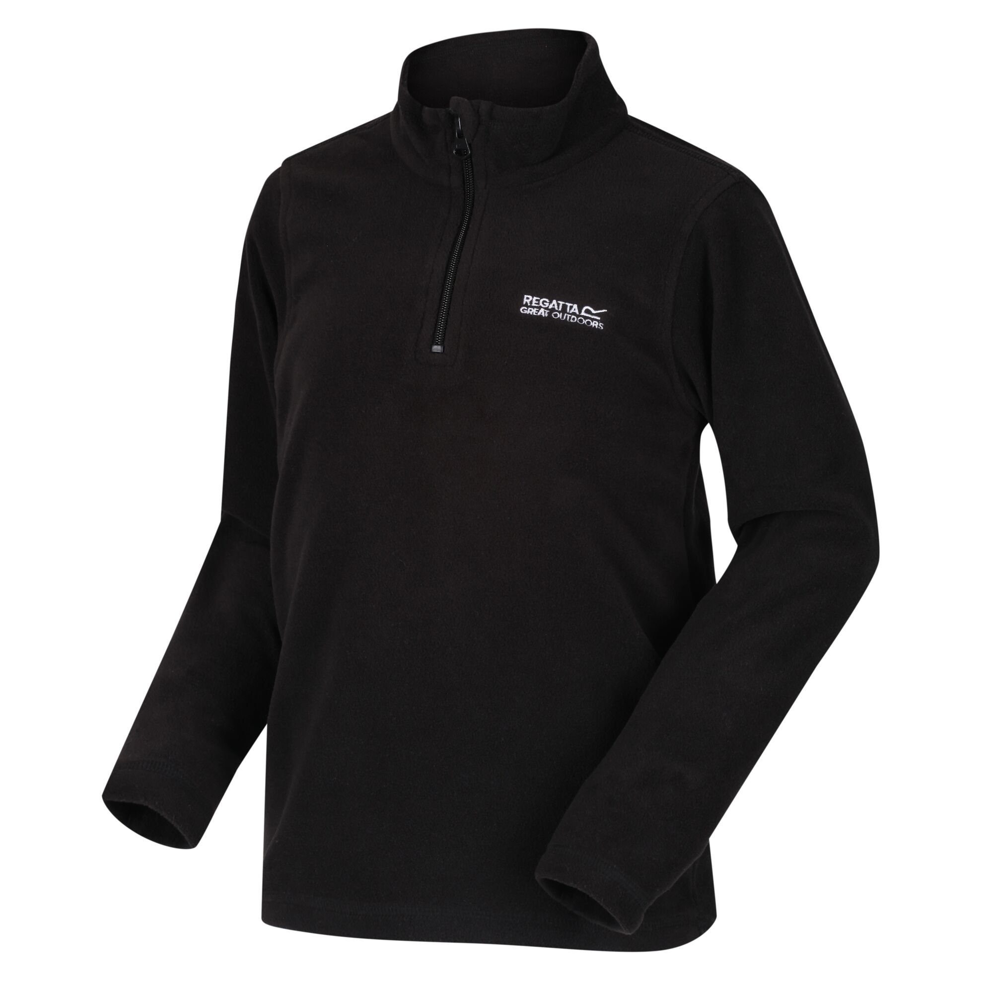 Kids' Hot Shot II Half Zip Fleece | Black Black