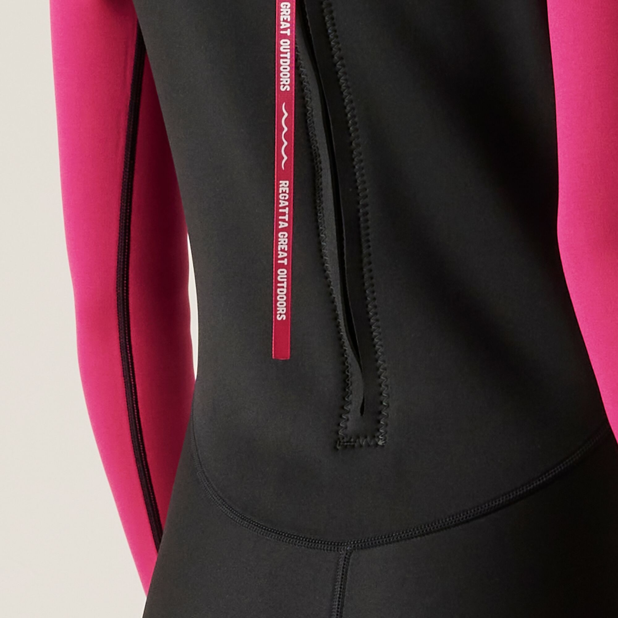Women's Full 2mm Wetsuit | Black Pink Fusion