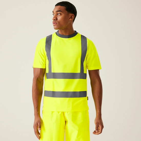 Men's Hi-Vis Pro Contract T-Shirt | Orange