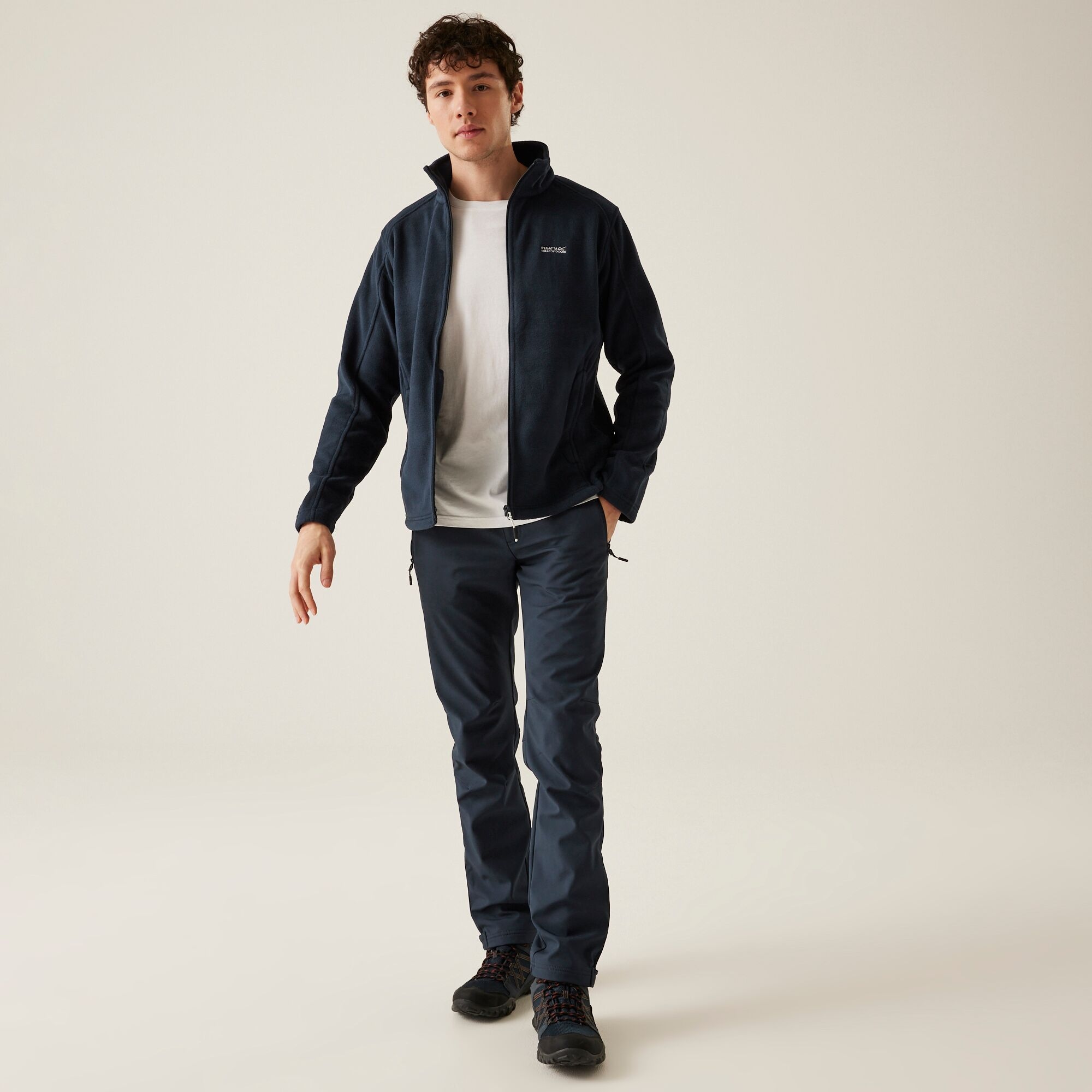 Men's Hedman II Heavyweight Full Zip Fleece | Navy
