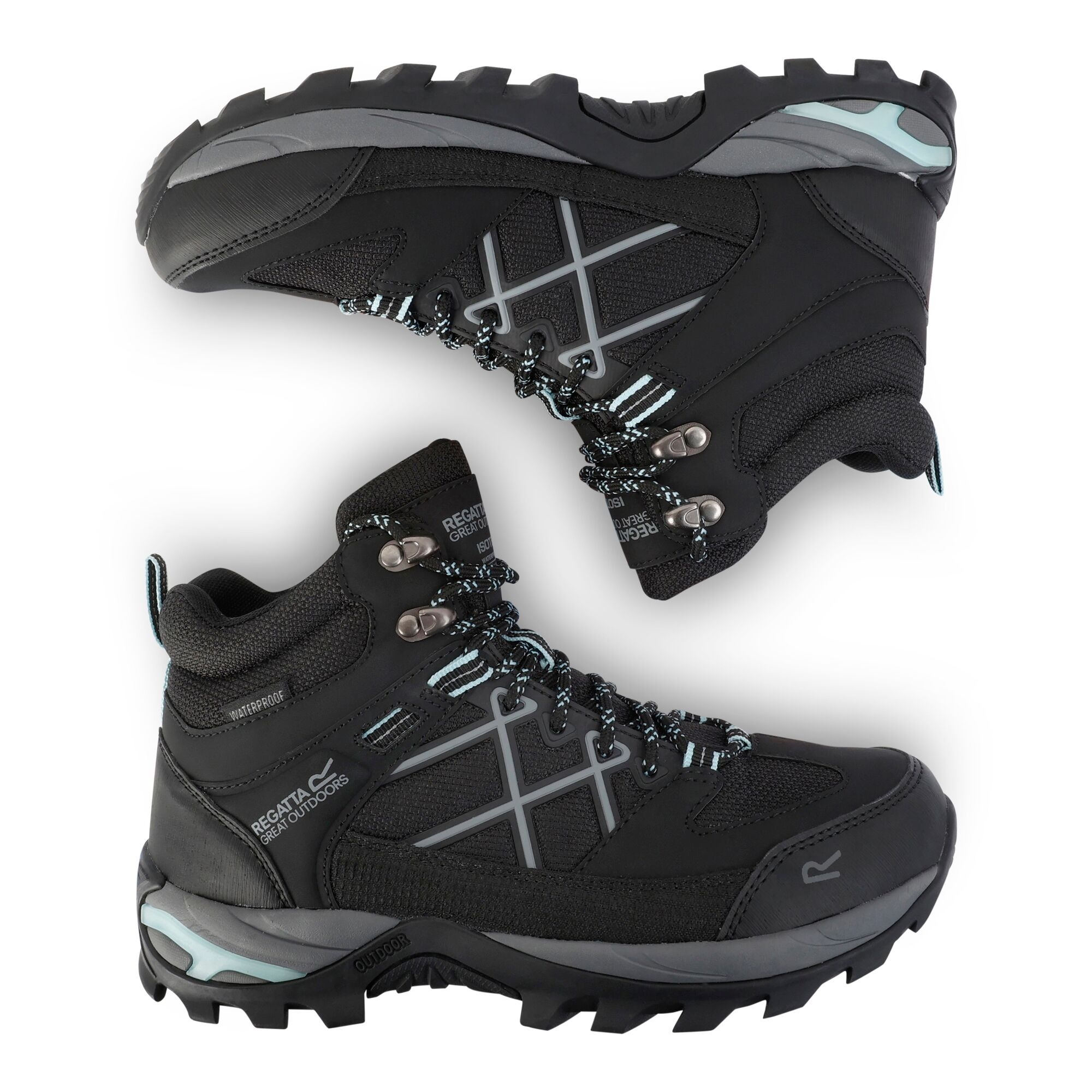 Women's Samaris III Walking Boots | Black Bleached Aqua
