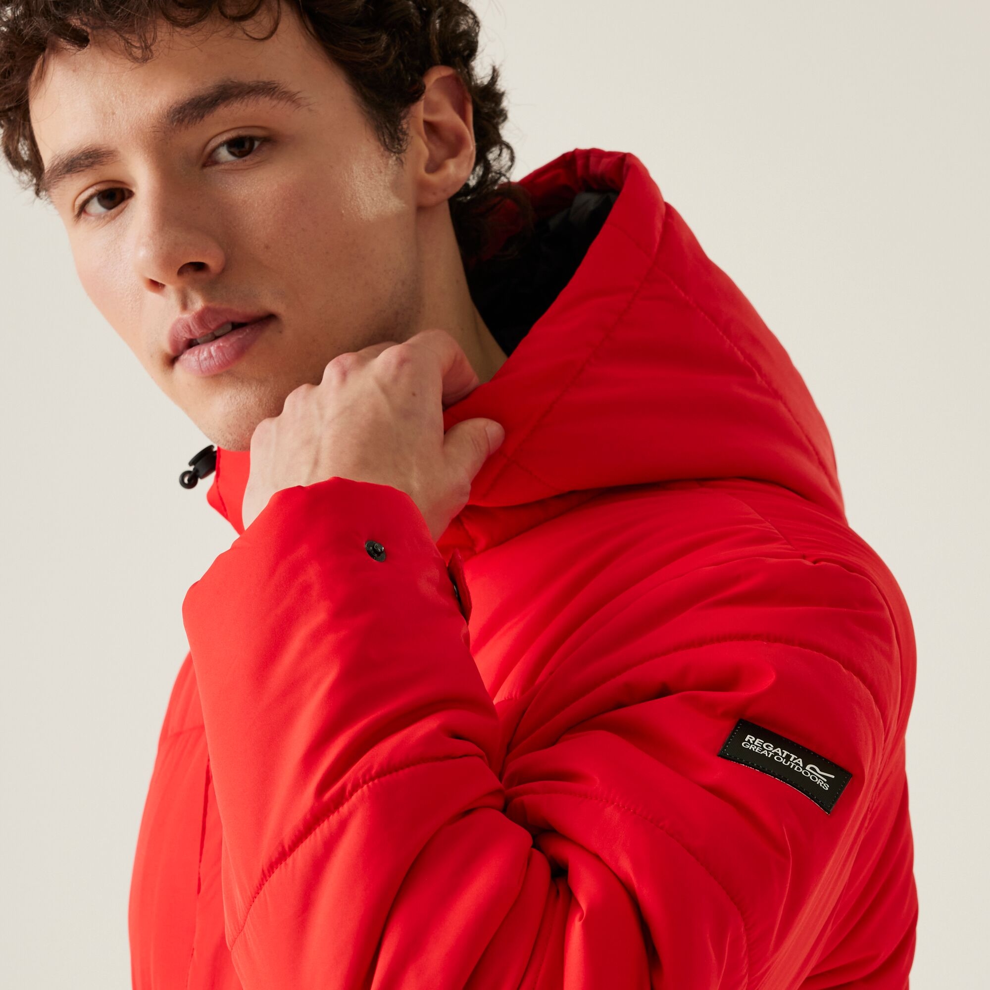 Men's Falkner Padded Jacket | High Risk Red