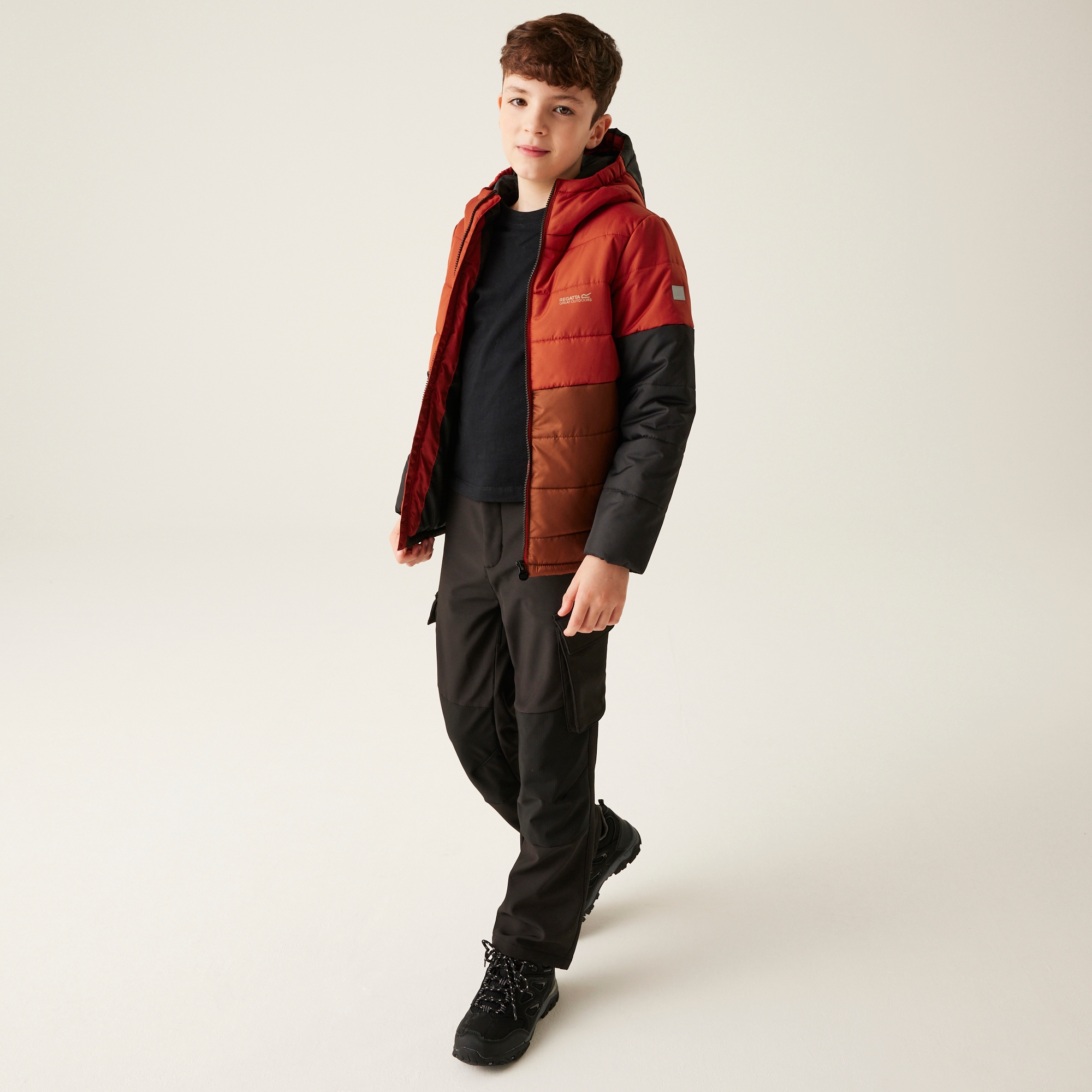 Kids' Lofthouse VIII Insulated Jacket | Red Ochre Dark Brown