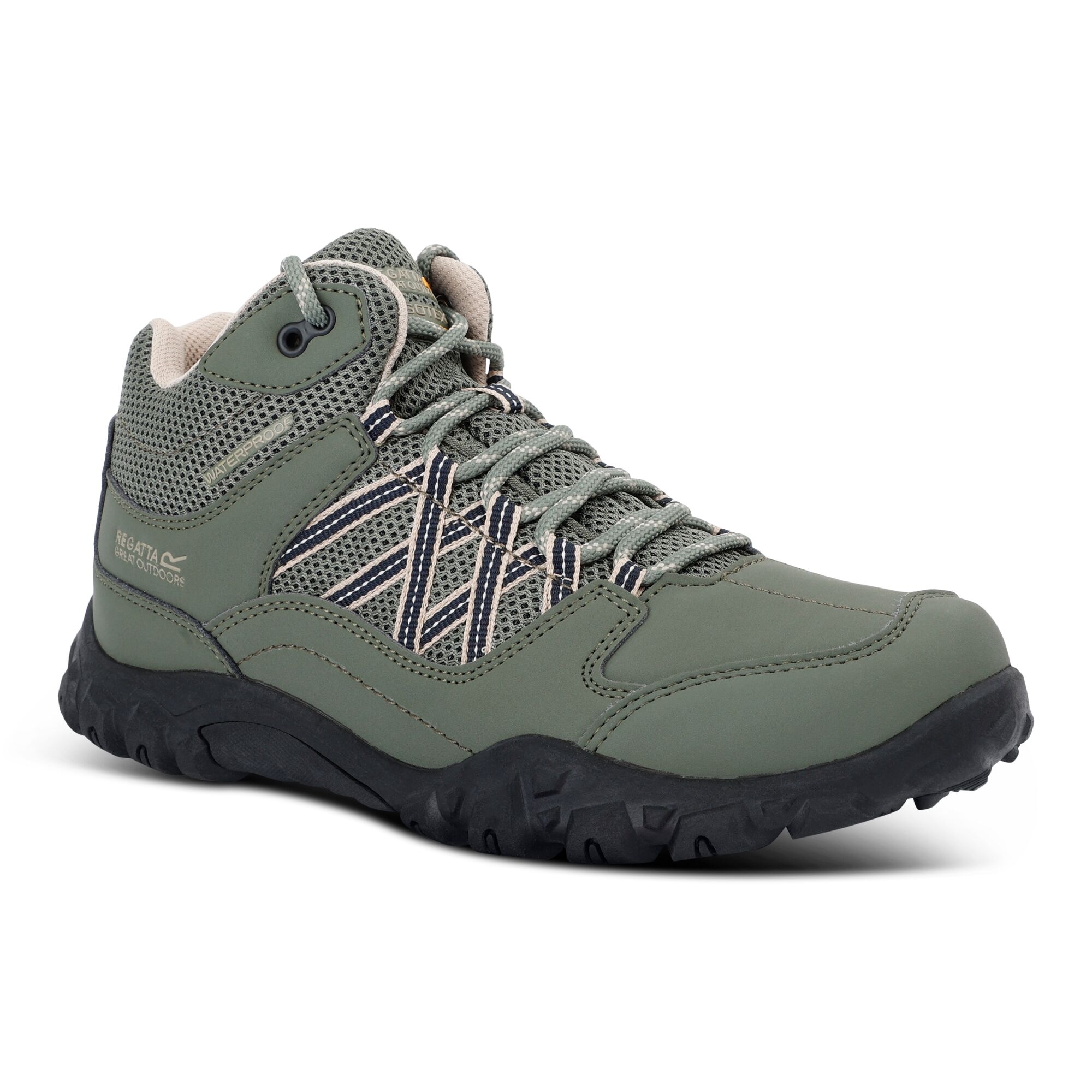 Women's Edgepoint Waterproof Mid Walking Boots | Four Leaf Clover White Pepper?