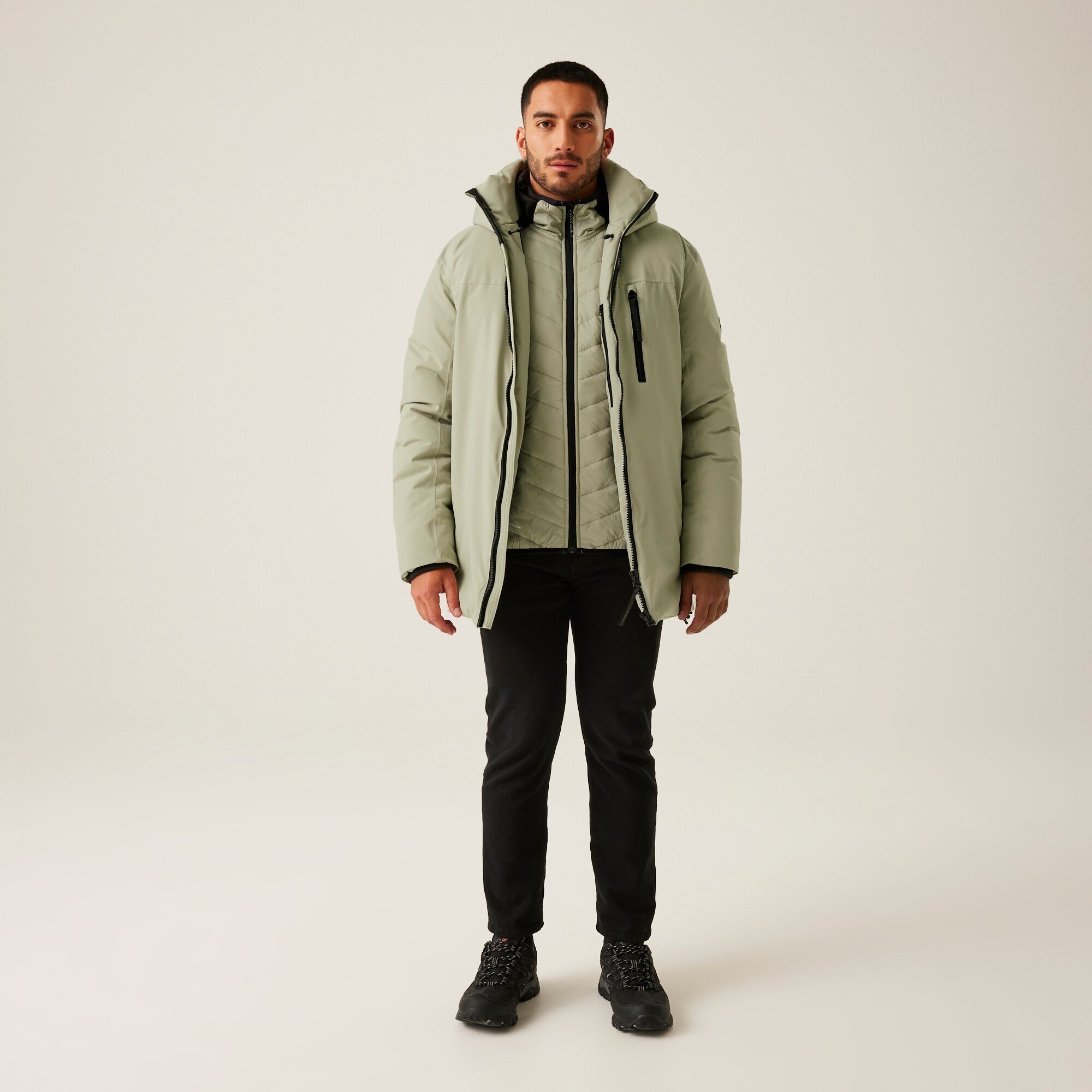 Men's Yewbank III Waterproof Jacket | Abbeystone Black