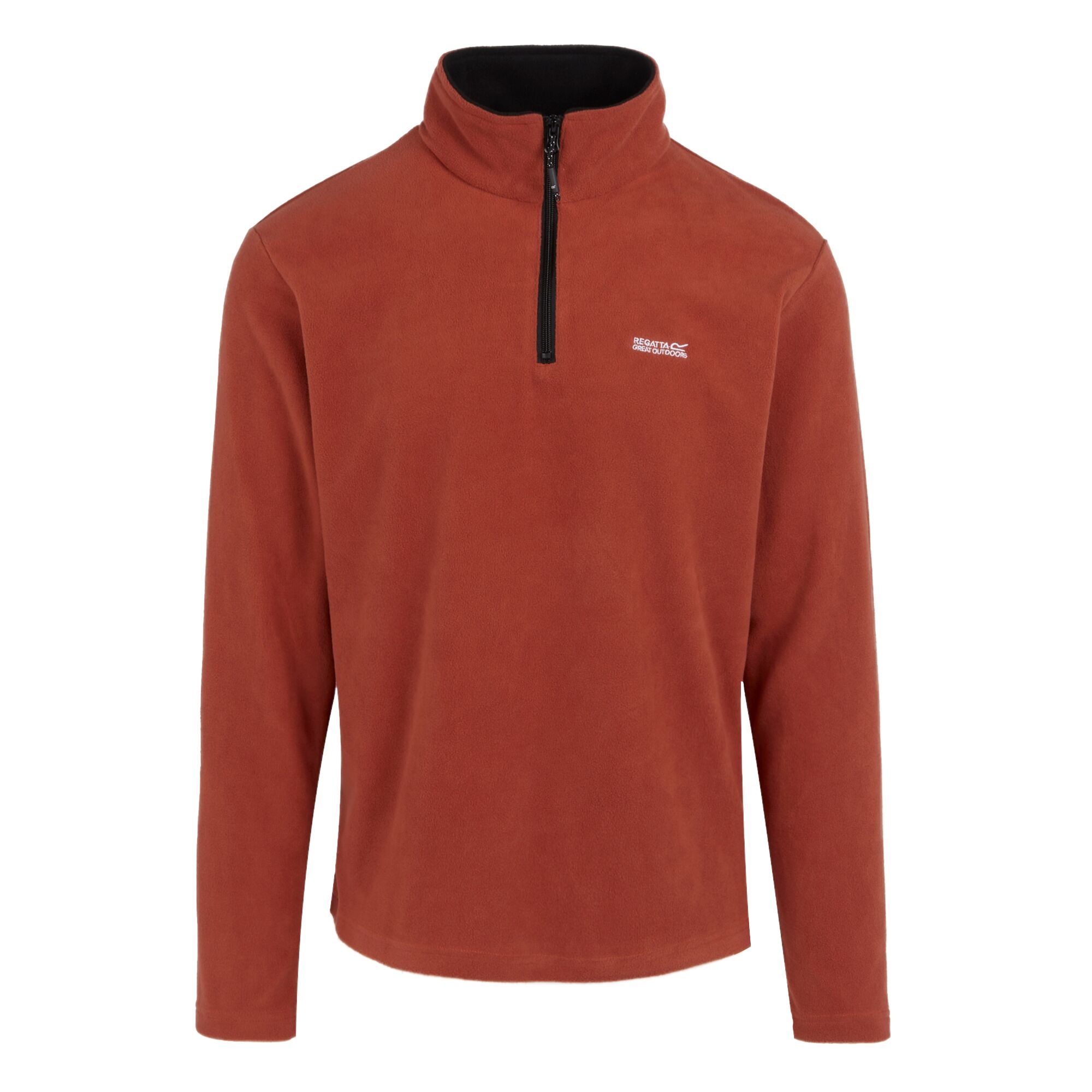 Men's Thompson Lightweight Half Zip Fleece | Red Ochre