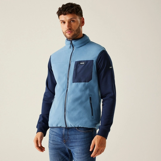 Men's Frankie Fleece Gilet | Black