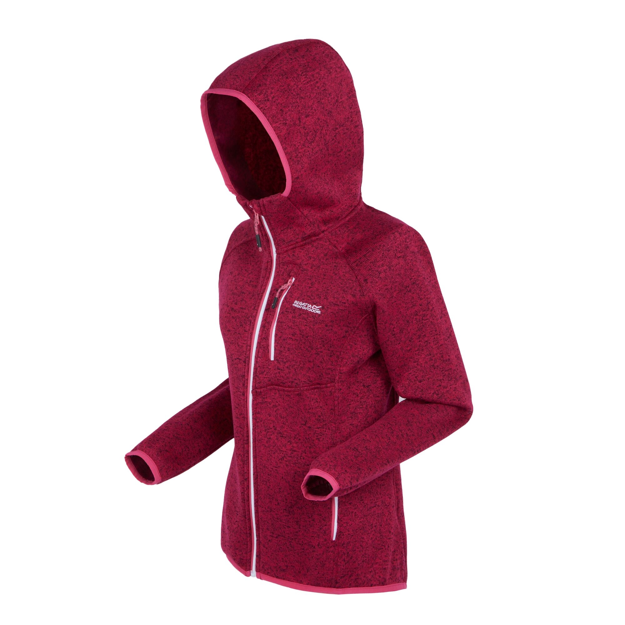 Women's Newhill Hooded Fleece | Deep Pink
