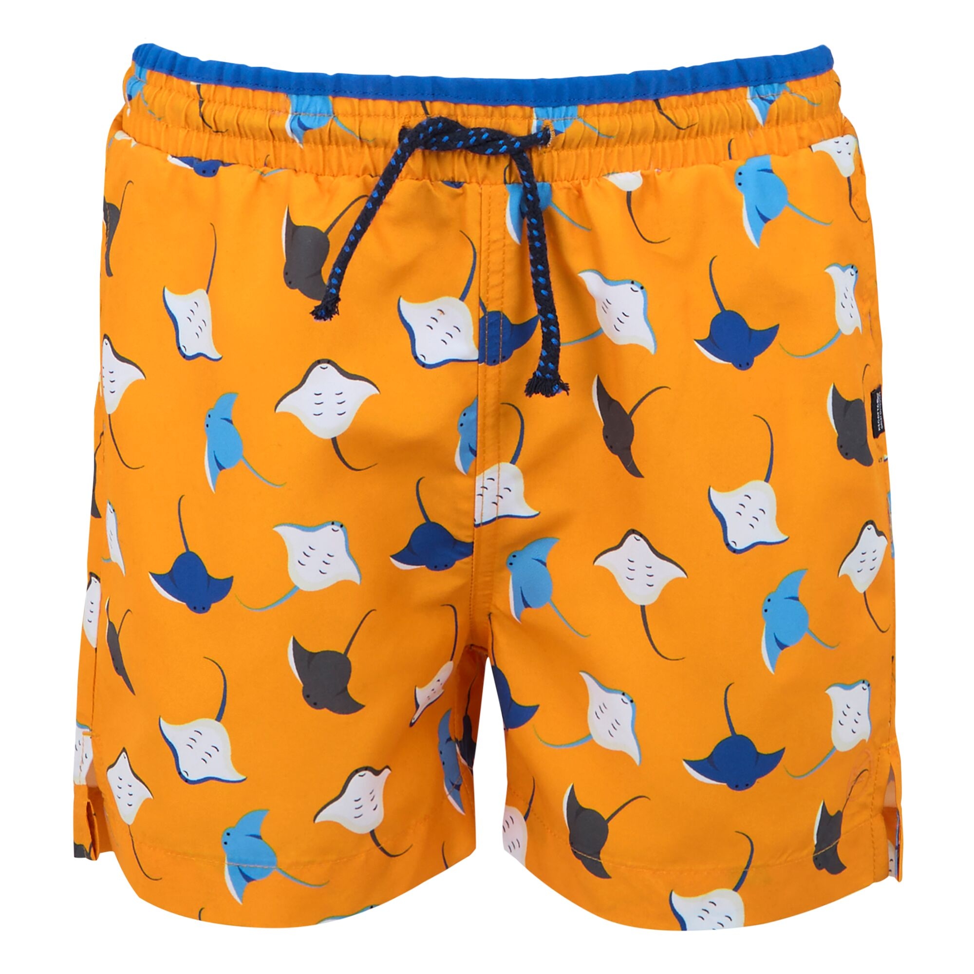 Kids' Skander III Swim Shorts | Bright Marigold Stingray