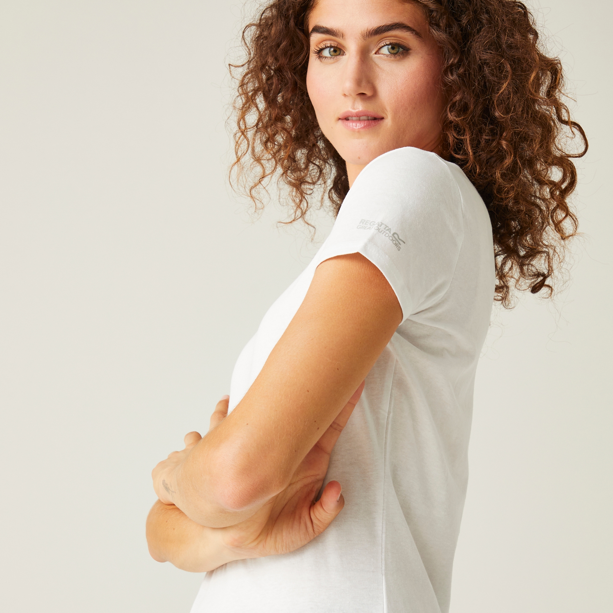 Women's Carlie Coolweave T-Shirt | White