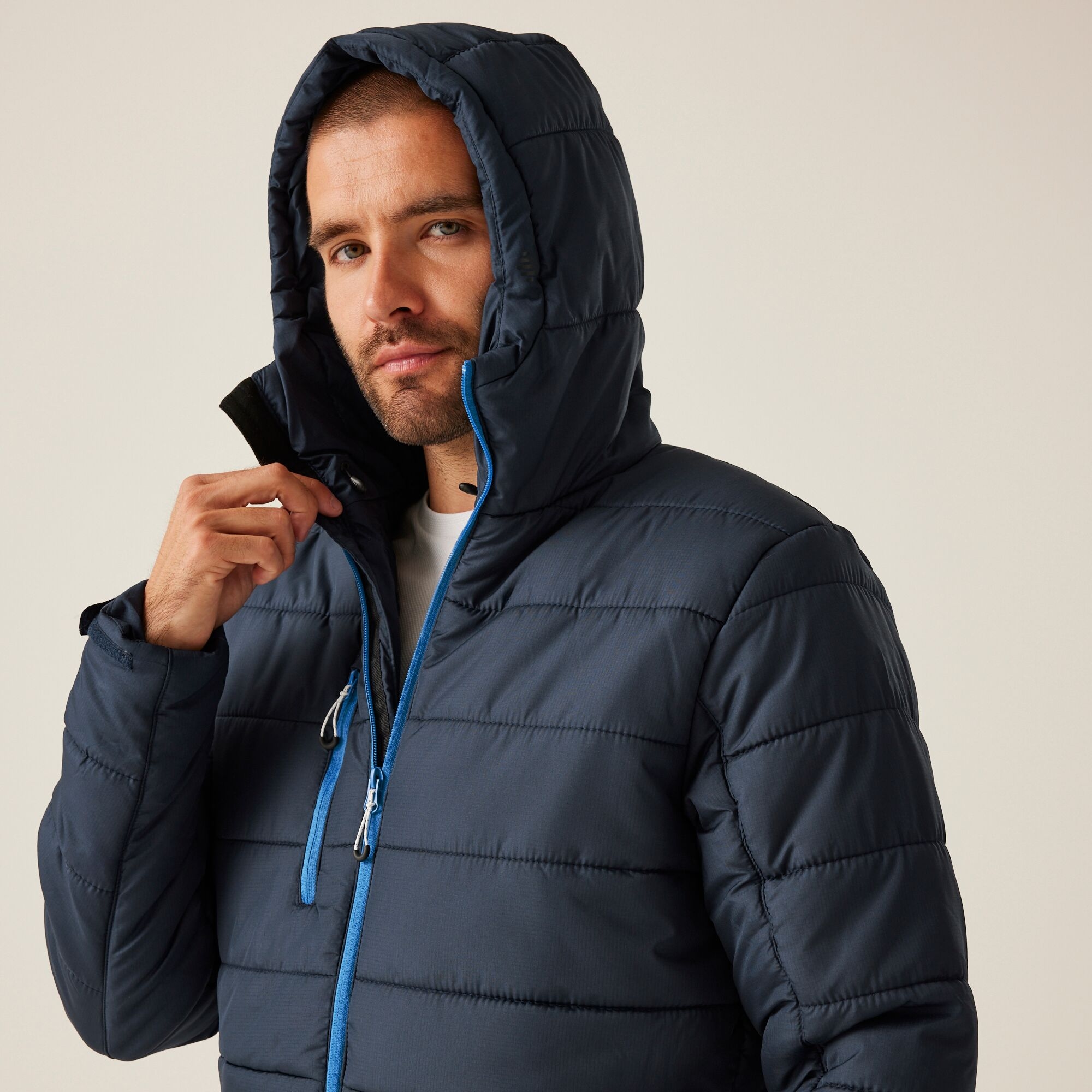 Men's Navigate Thermal Jacket | Navy French Blue