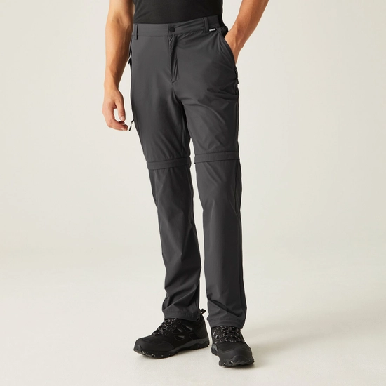 Men's Travel Light Zip Off Packaway Trousers | Golden Sand