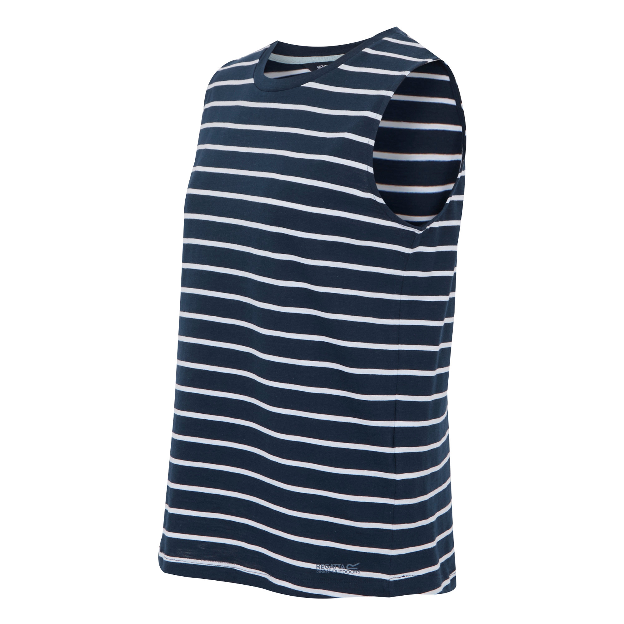 Women's Fariene Sleeveless Top | Navy White Stripe