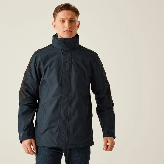 Men's Defender III Waterproof 3 In 1 Jacket | Royal Blue Navy