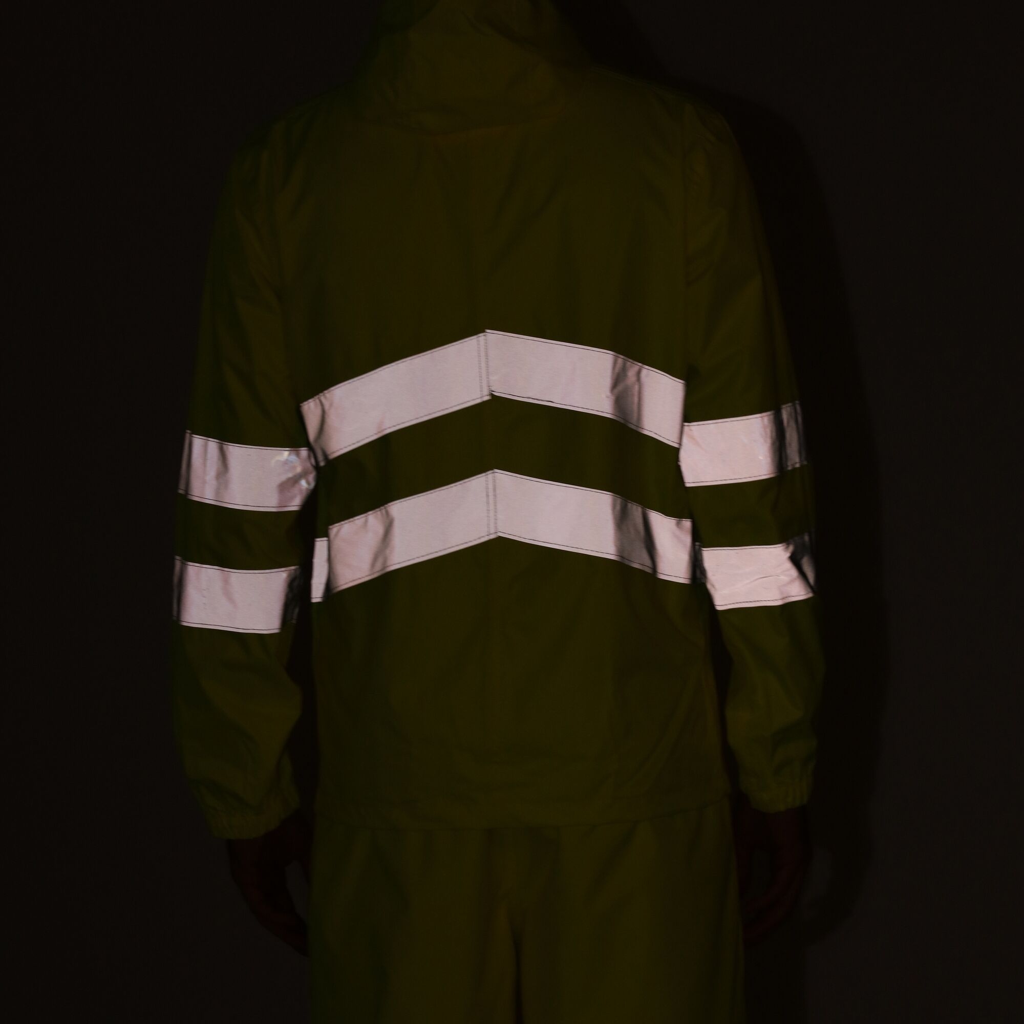 Men's Hi-Vis Pro Waterproof Reflective Packaway Work Jacket | Yellow