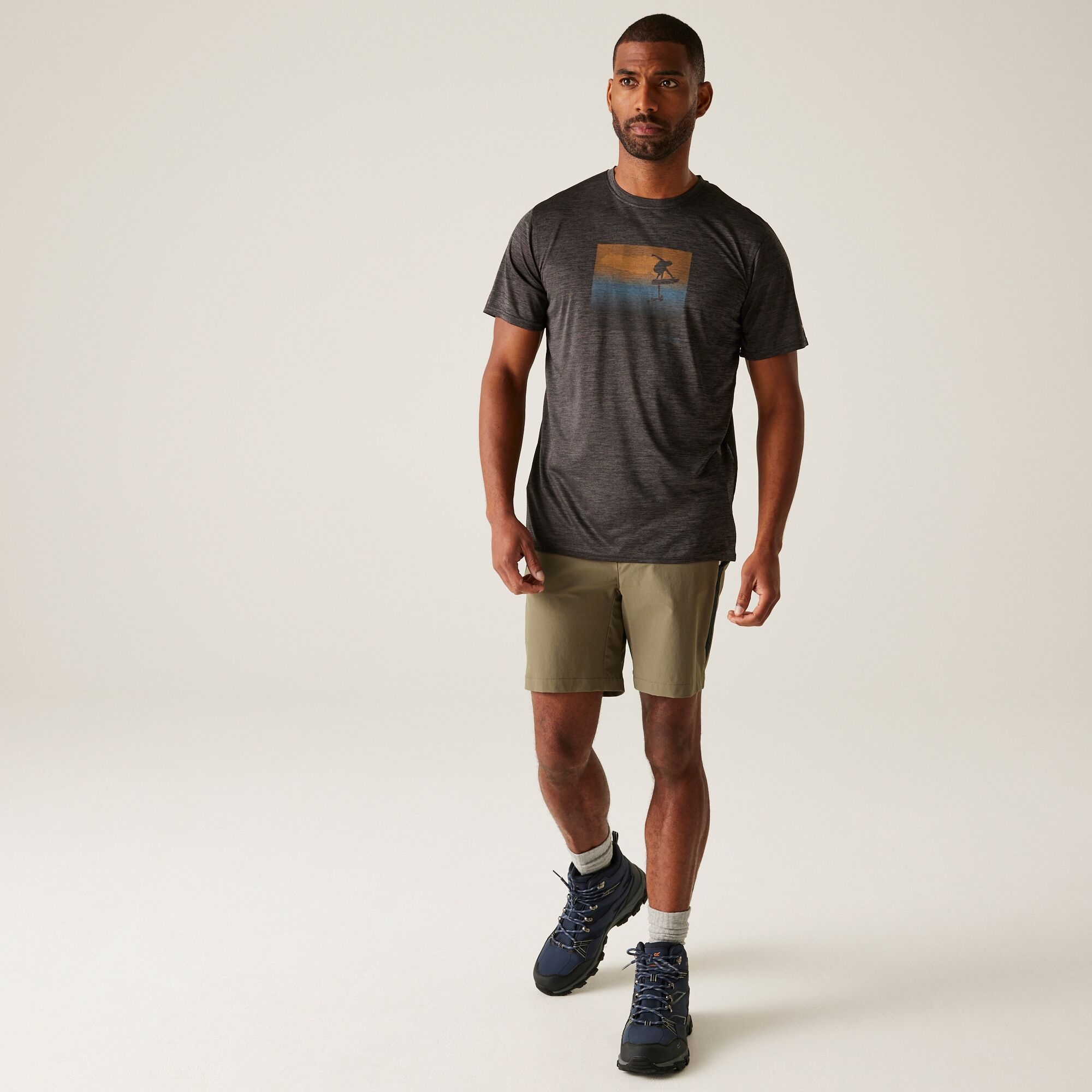 Men's Mountain II Walking Shorts | Treetop Black