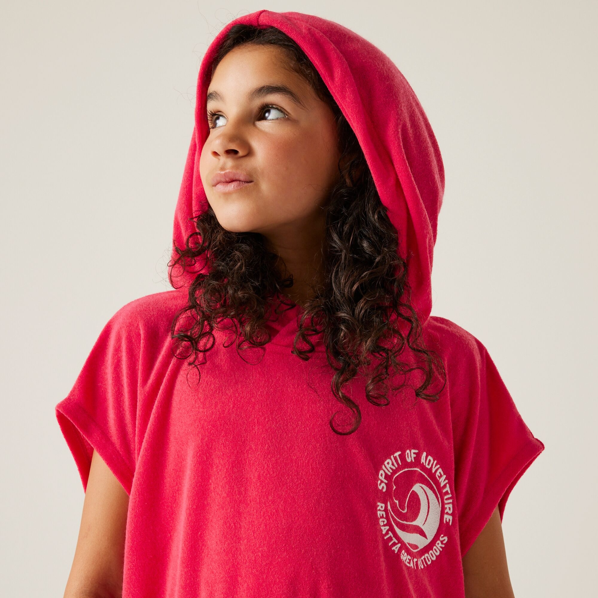 Kids' Towel Robe II | Pop Peach Bloom