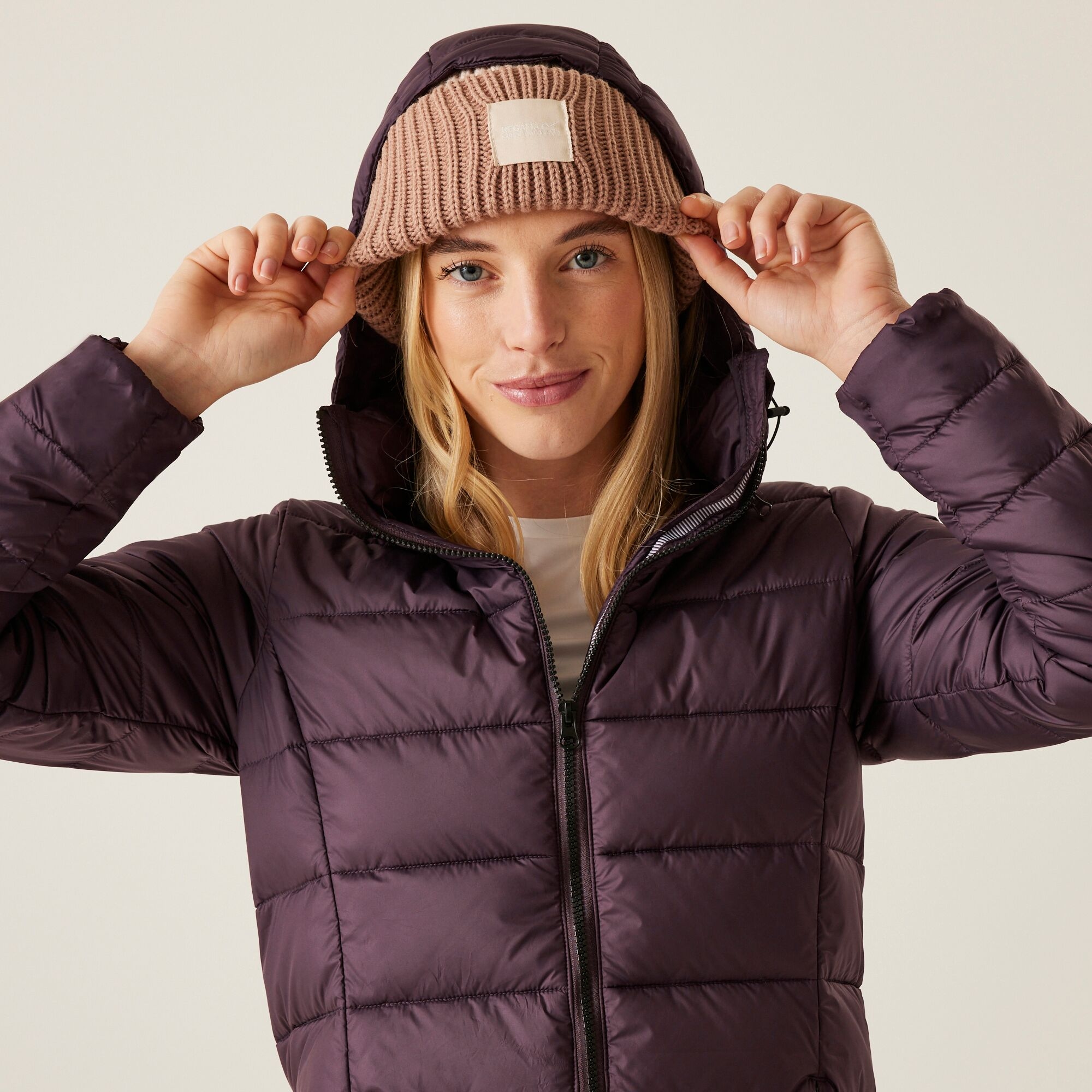 Women's Starler Insulated Padded Jacket | Deep Plum