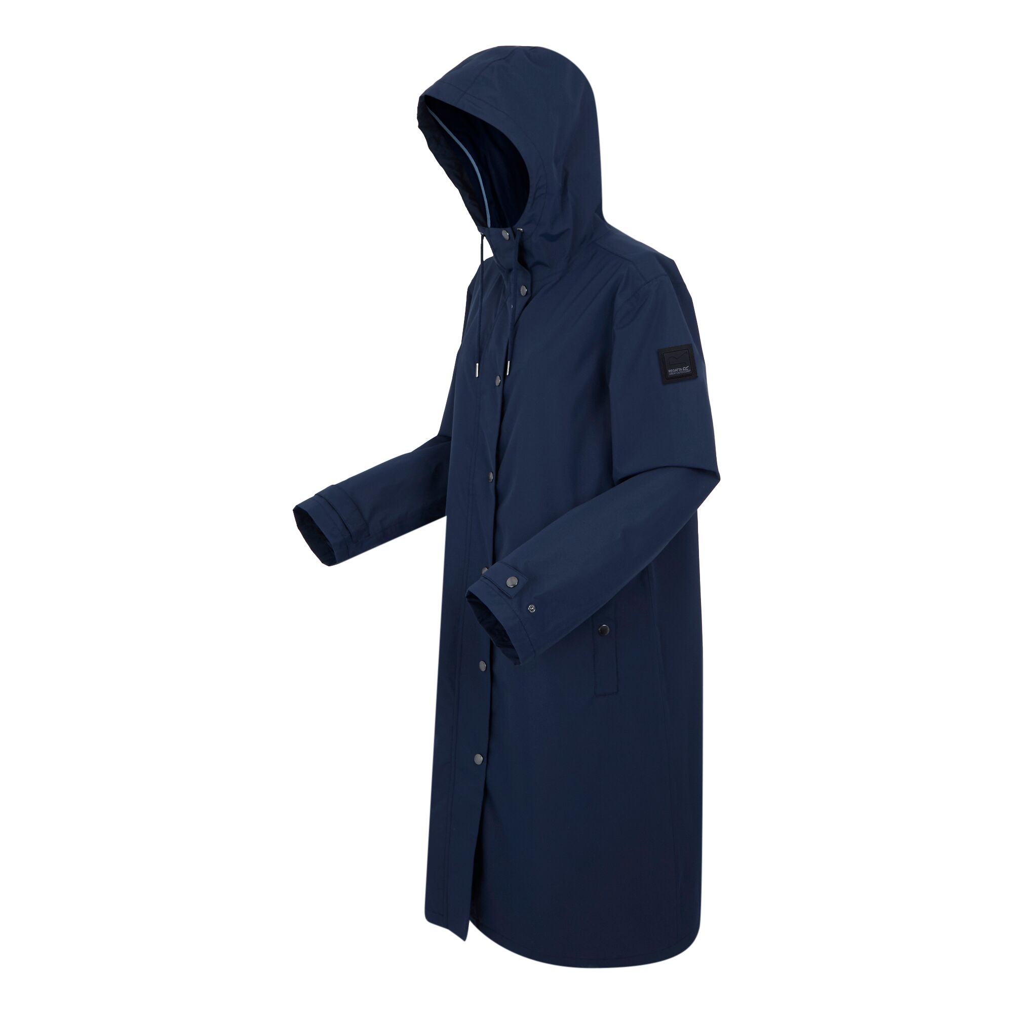 Women's Reinna Long Waterproof Jacket | Navy