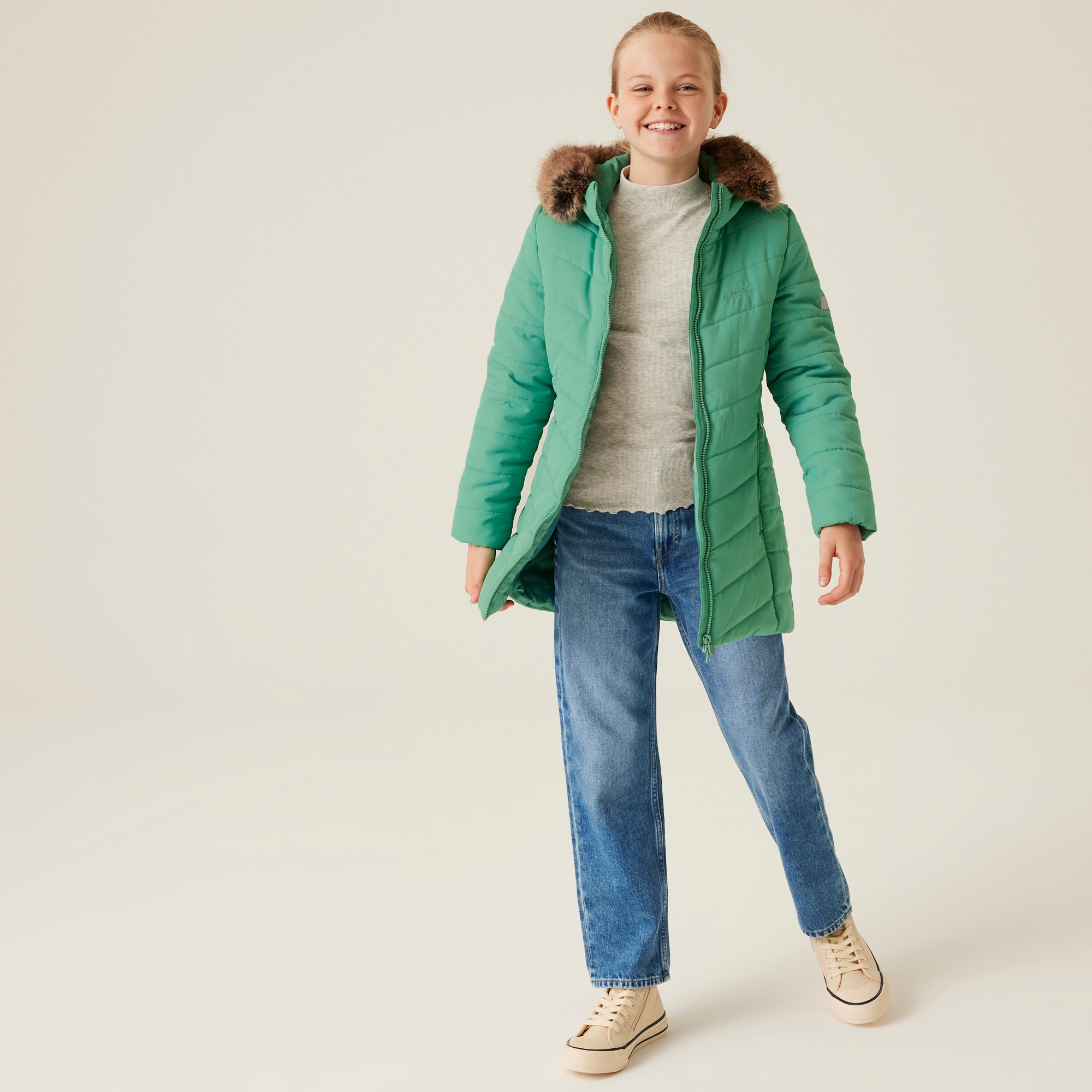 Kids' Fabrizia Insulated Jacket | Dusty Green