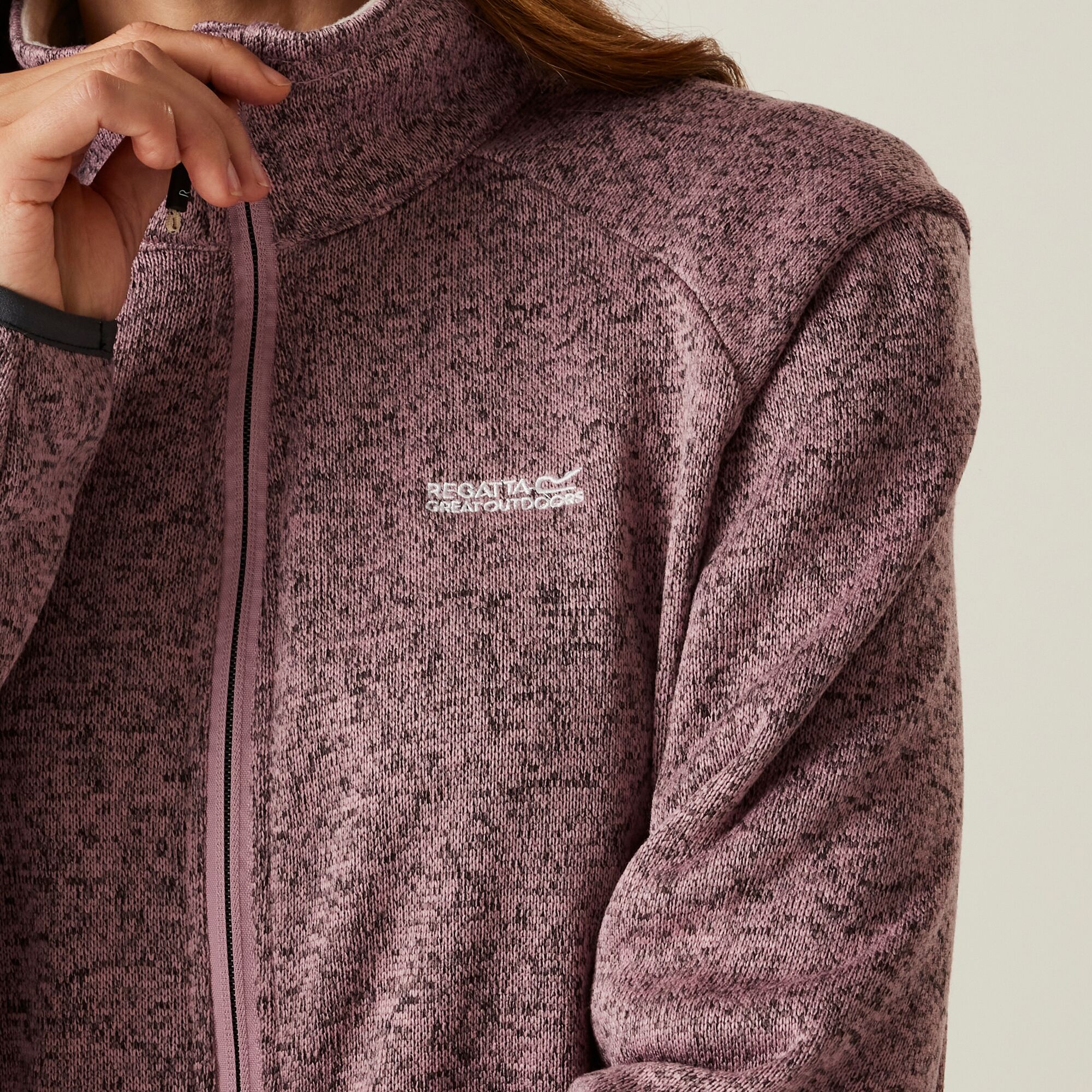 Women's Newhill II Full Zip Fleece | Lilas Light Vanilla