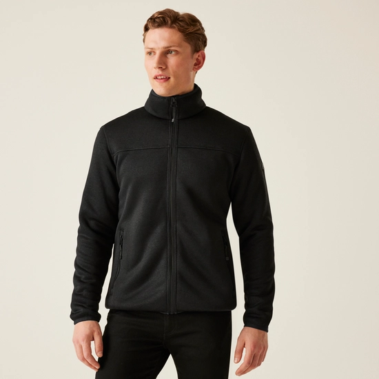 Men's Branleigh Full Zip Fleece | Navy Marl