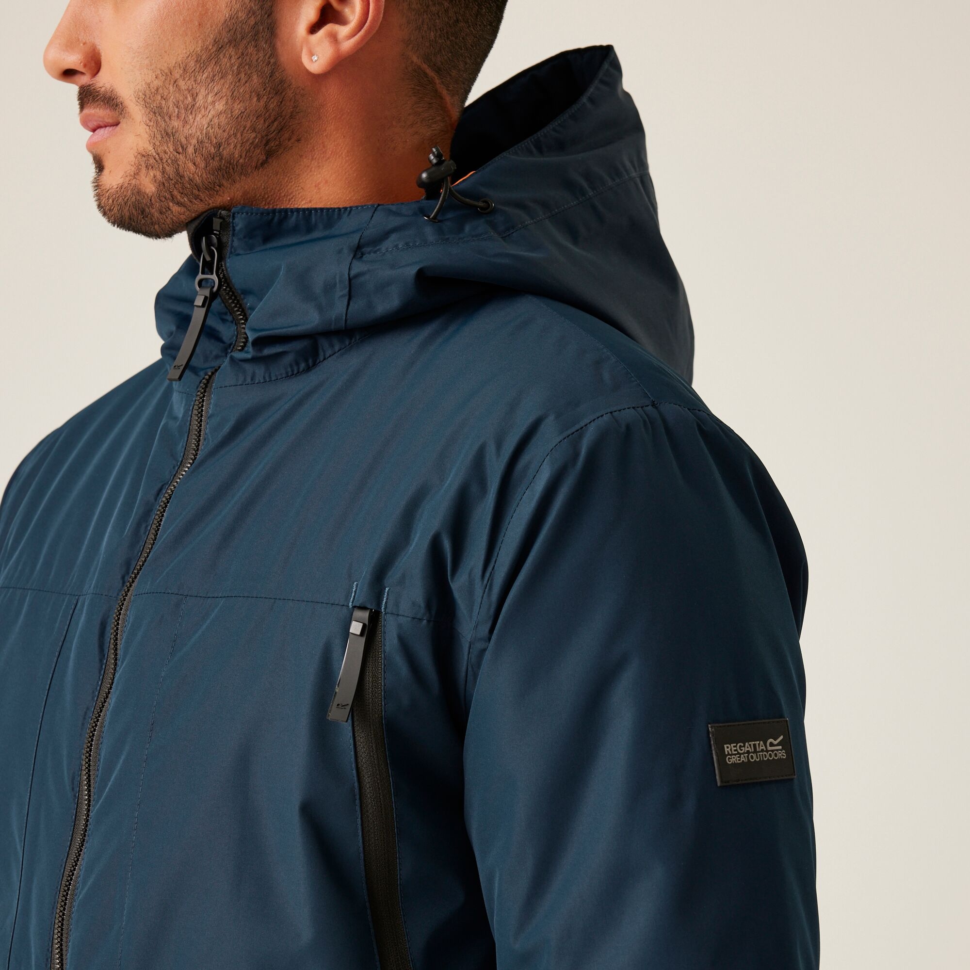 Men's Larrick Waterproof Insulated Jacket | Navy Fox