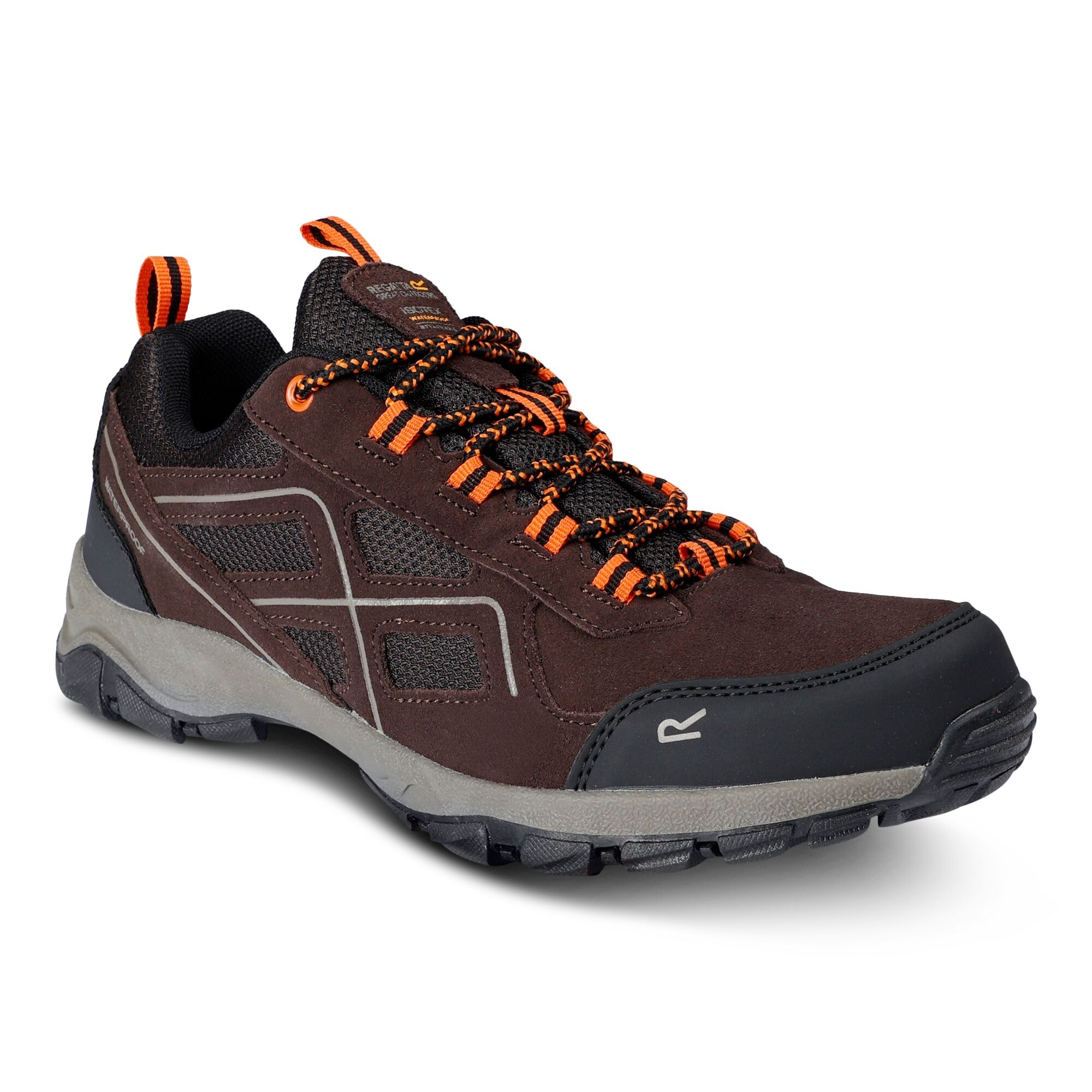 Men's Vendeavour Suede Low Walking Shoes | Peat Blaze Orange