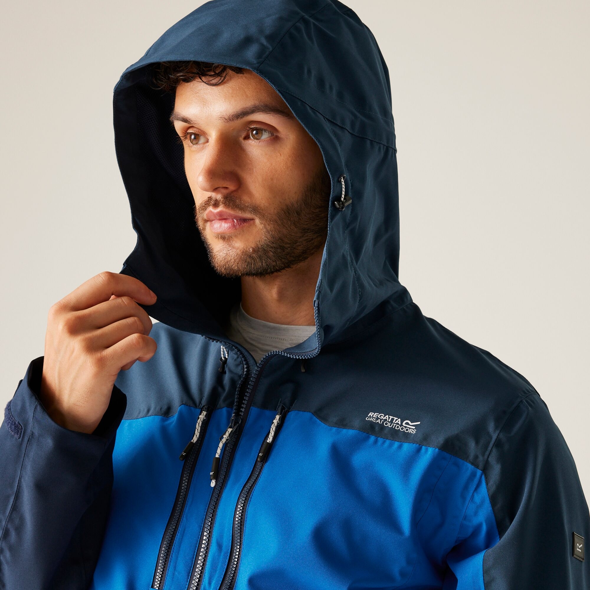 Men's Maland II Waterproof Jacket | Olympian Blue Moonlight Denim Navy
