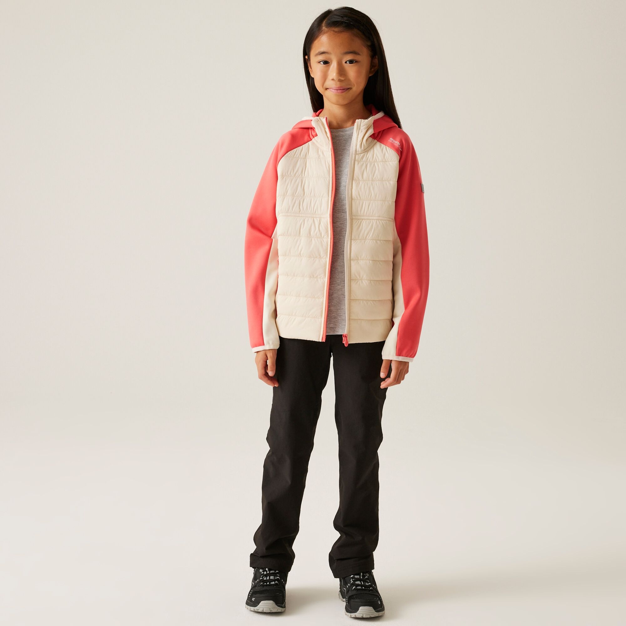 Kids' Kielder IX Hybrid Jacket | Light Vanilla Peach Bloom