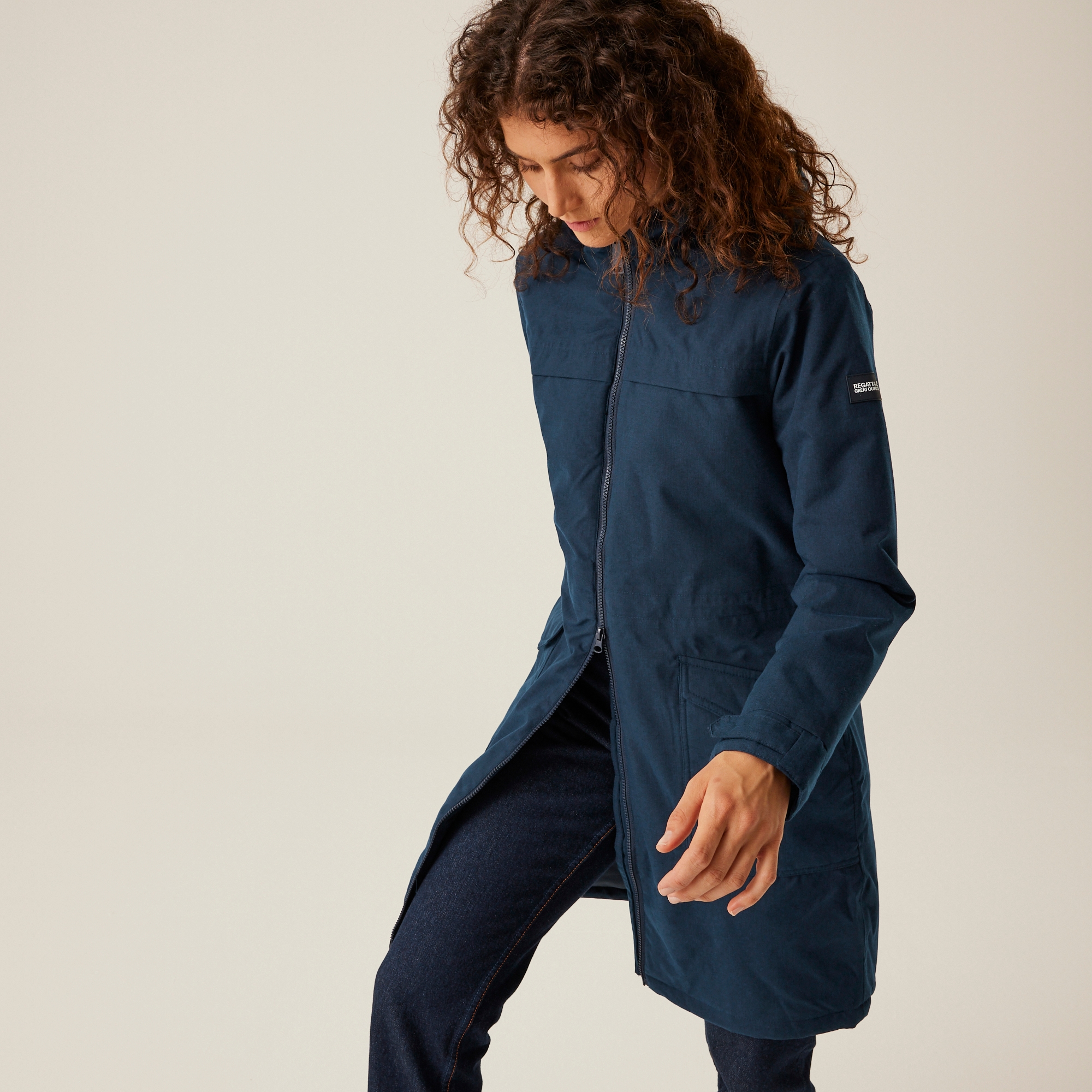 Women's Romine II Waterproof Parka Jacket | Navy Marl