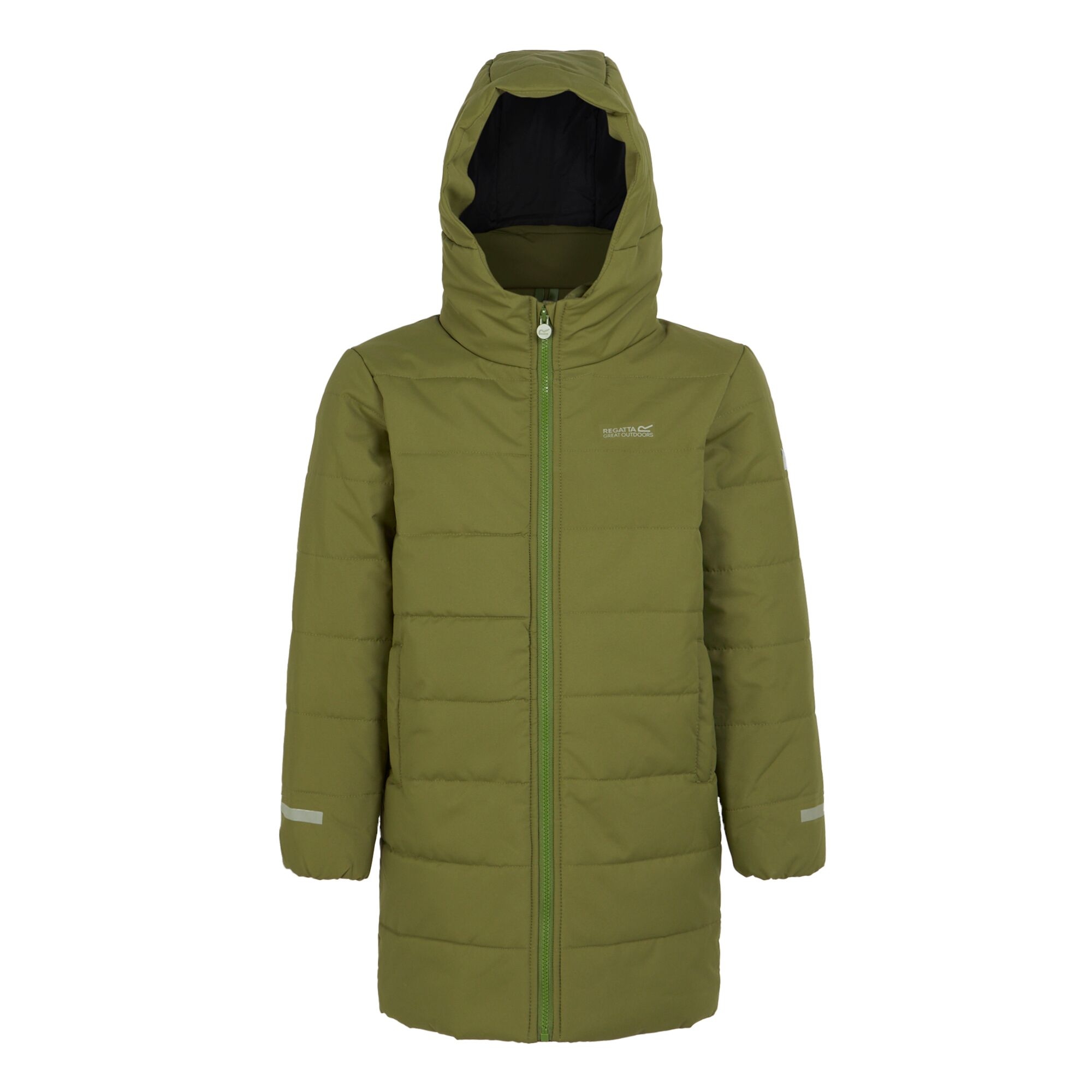 Kids' Lakiver Quilted Jacket | Nephrite Green Black