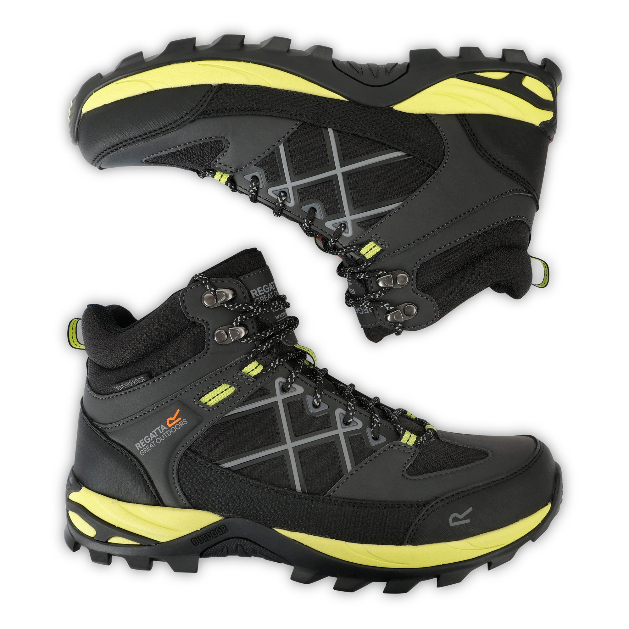 Men's Samaris III Walking Boots | Ash Lime Punch