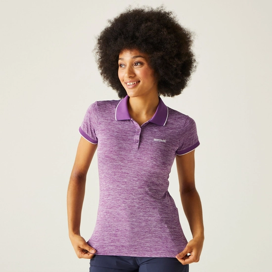 Women's Remex II Active Polo Shirt | Beaujolais