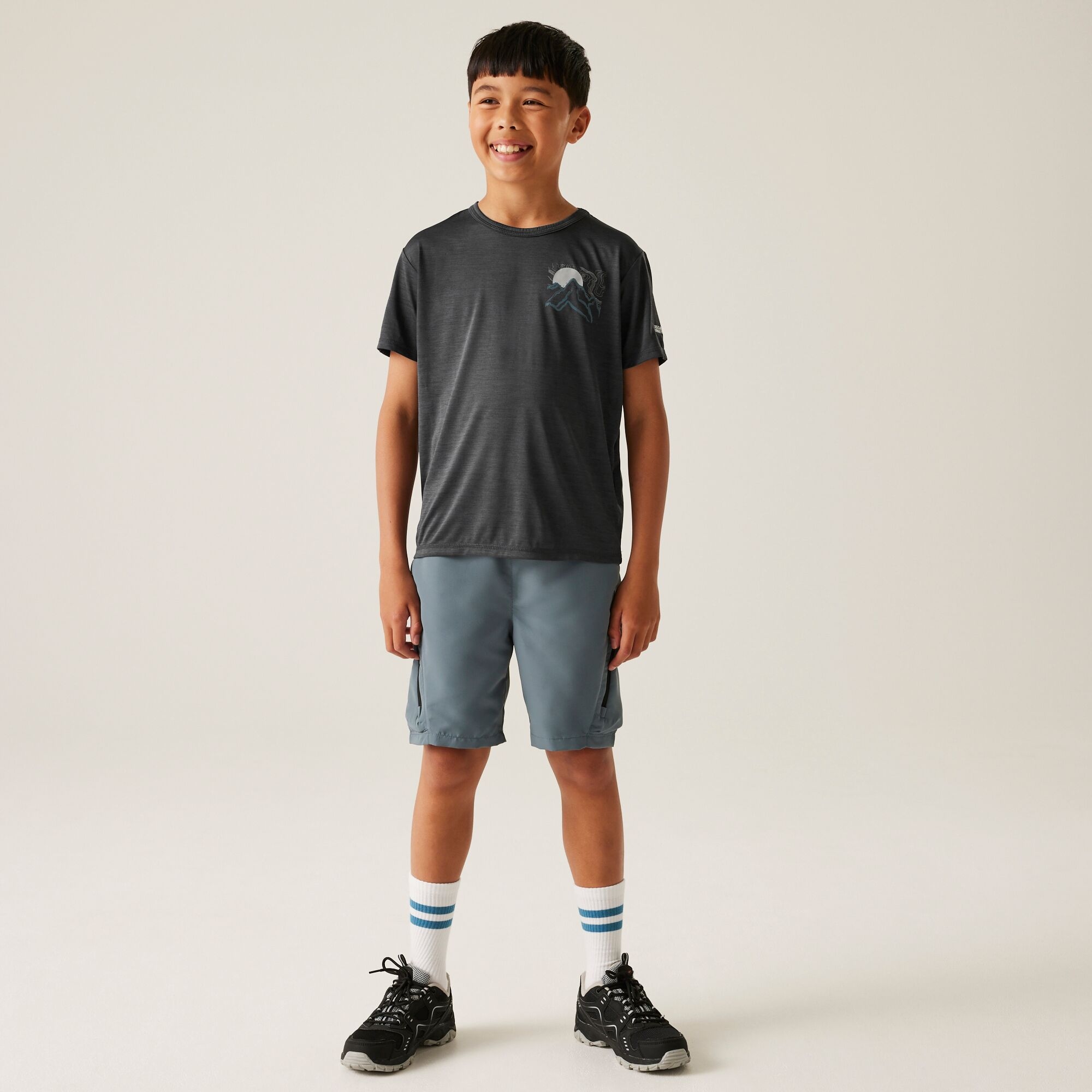 Kids' Alvarado IX T-Shirt | Seal Grey Marl