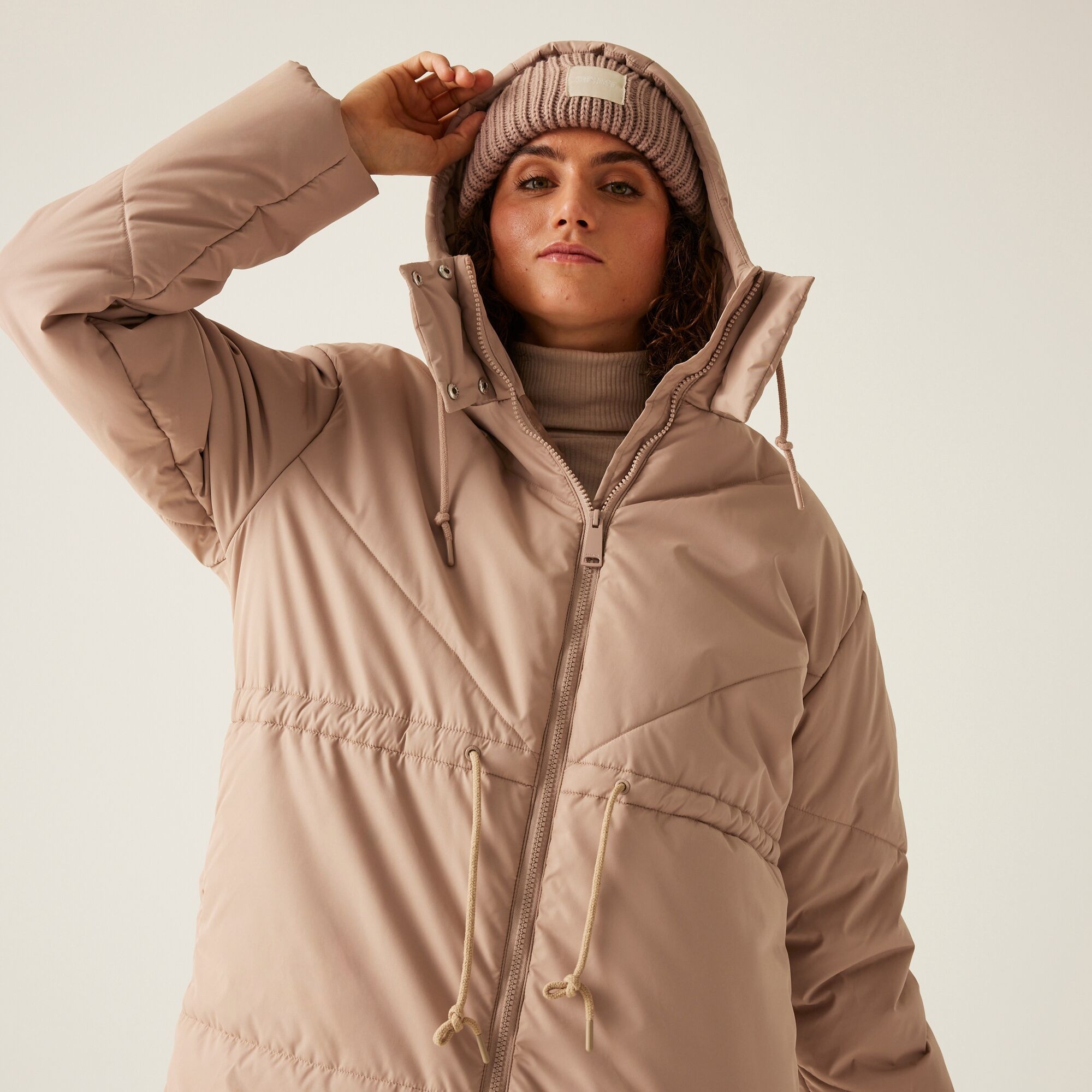 Women's Rurie Quilted Jacket | Warm Taupe