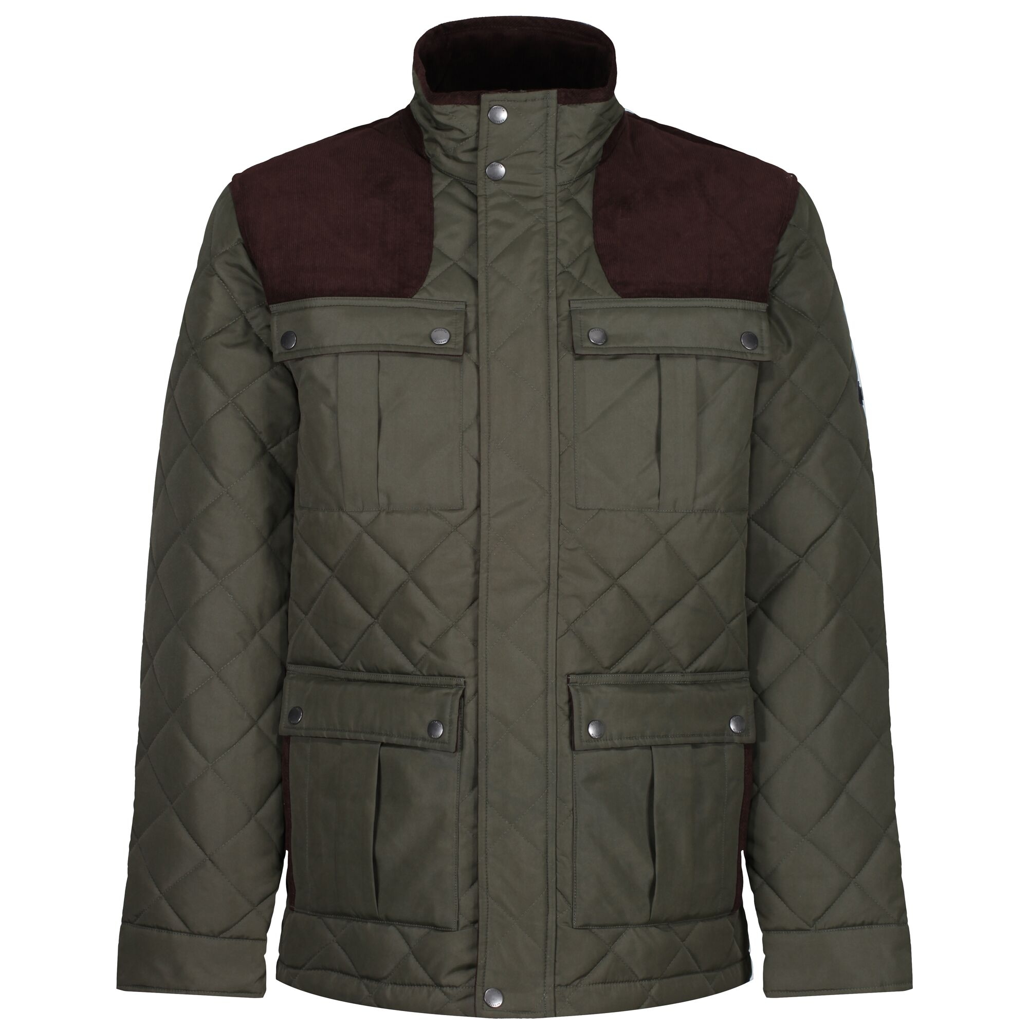 Men's Padbury Quilted Jacket | Dark Khaki