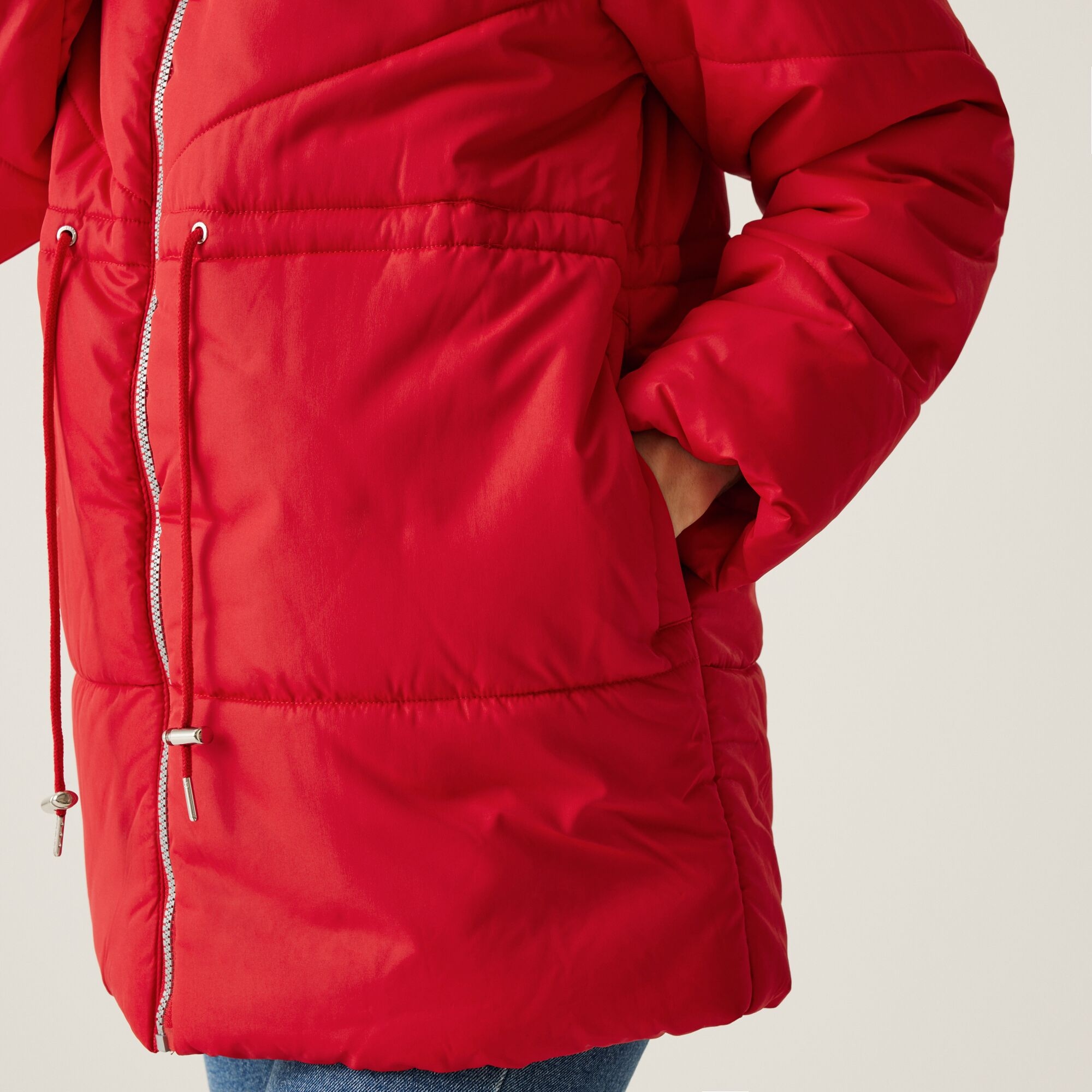 Women's Rurie Quilted Jacket | Danger Red