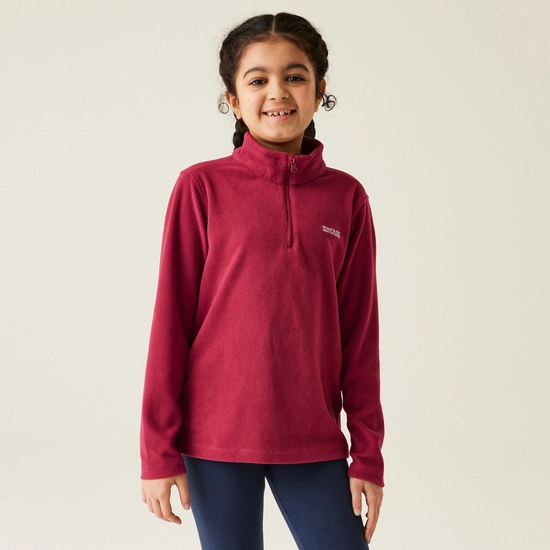 Kids' Hot Shot II Half Zip Fleece | Black Black