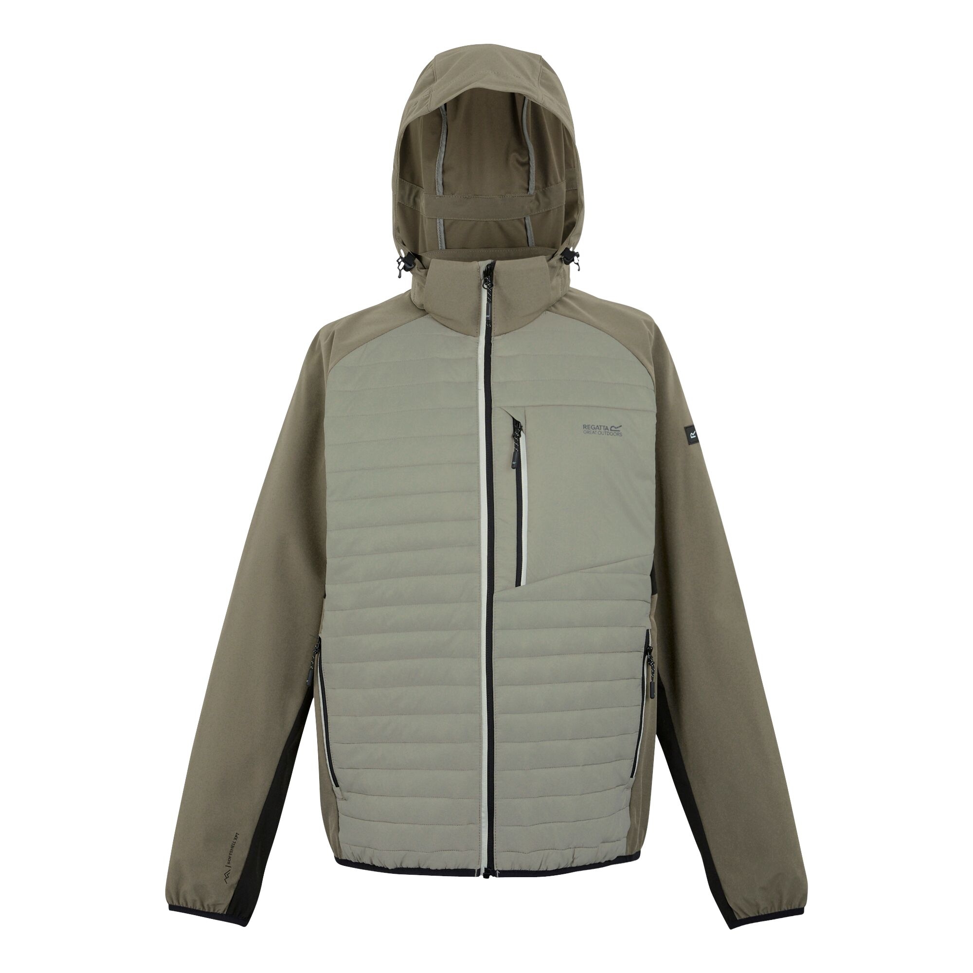 Men's Pro Hybrid II Jacket | Golden Sand Treetop Black