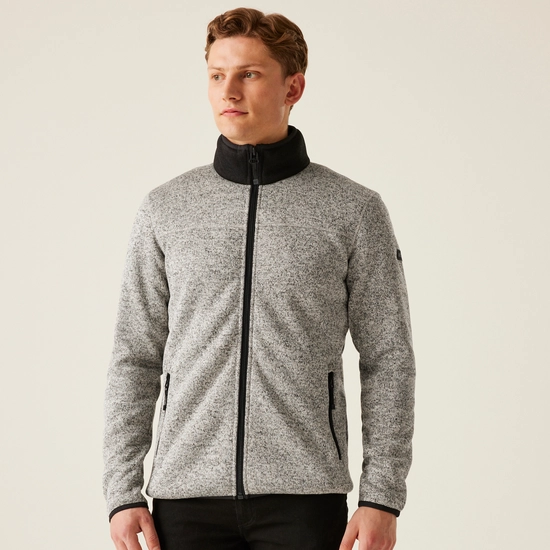 Men's Branleigh Full Zip Fleece | Navy Marl