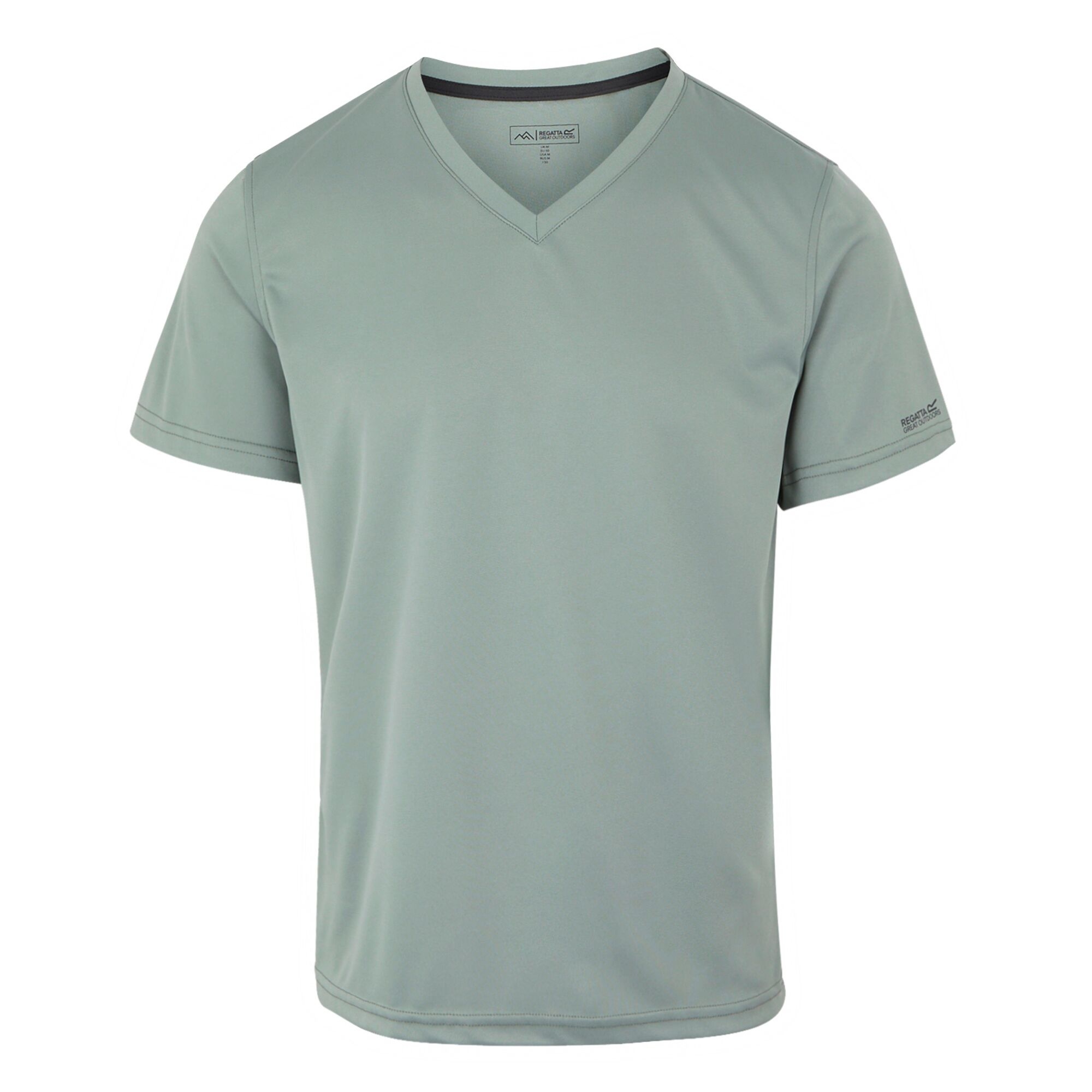 Men's Fingal V-Neck T-Shirt | Glacier
