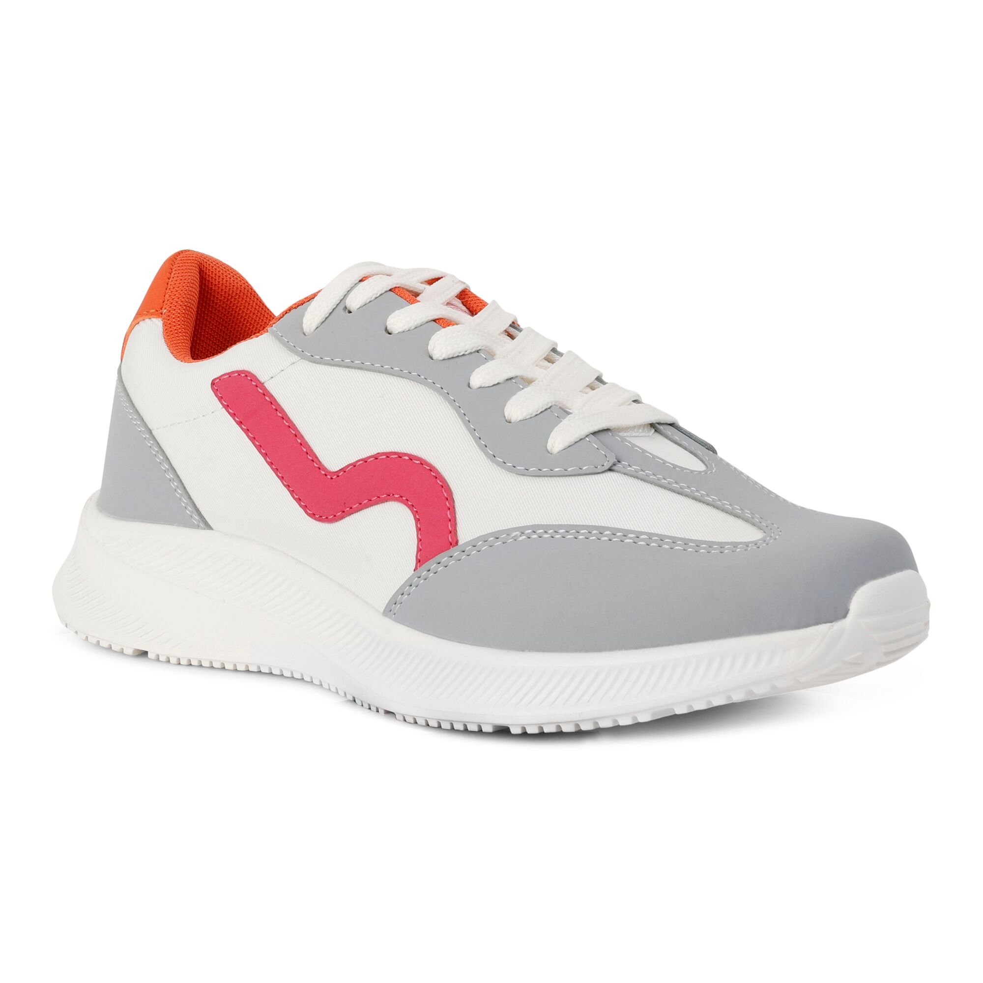 Women's Marine Retro Trainers | Snow White Pink Potion